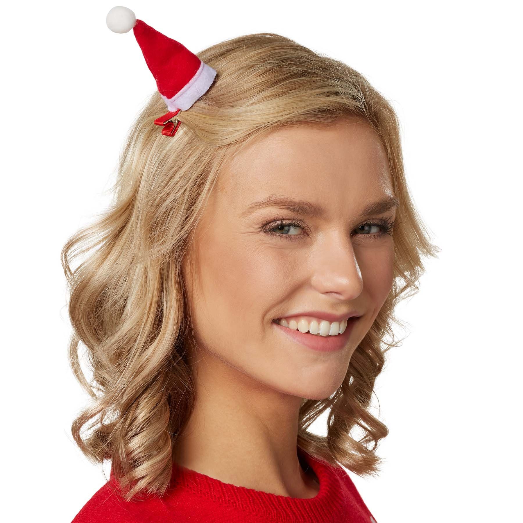 dressforfun Haarband Stirnband, Gesamthöhe: ca. 8,5 cm, Mit vielen Outfits zu kombinieren, Haarschmuck, 2-tlg., Konfektionsgröße 0 in rot/weiß, Form und Farbgebung in Rot und Weiß, Leicht und angenehm zu tragen