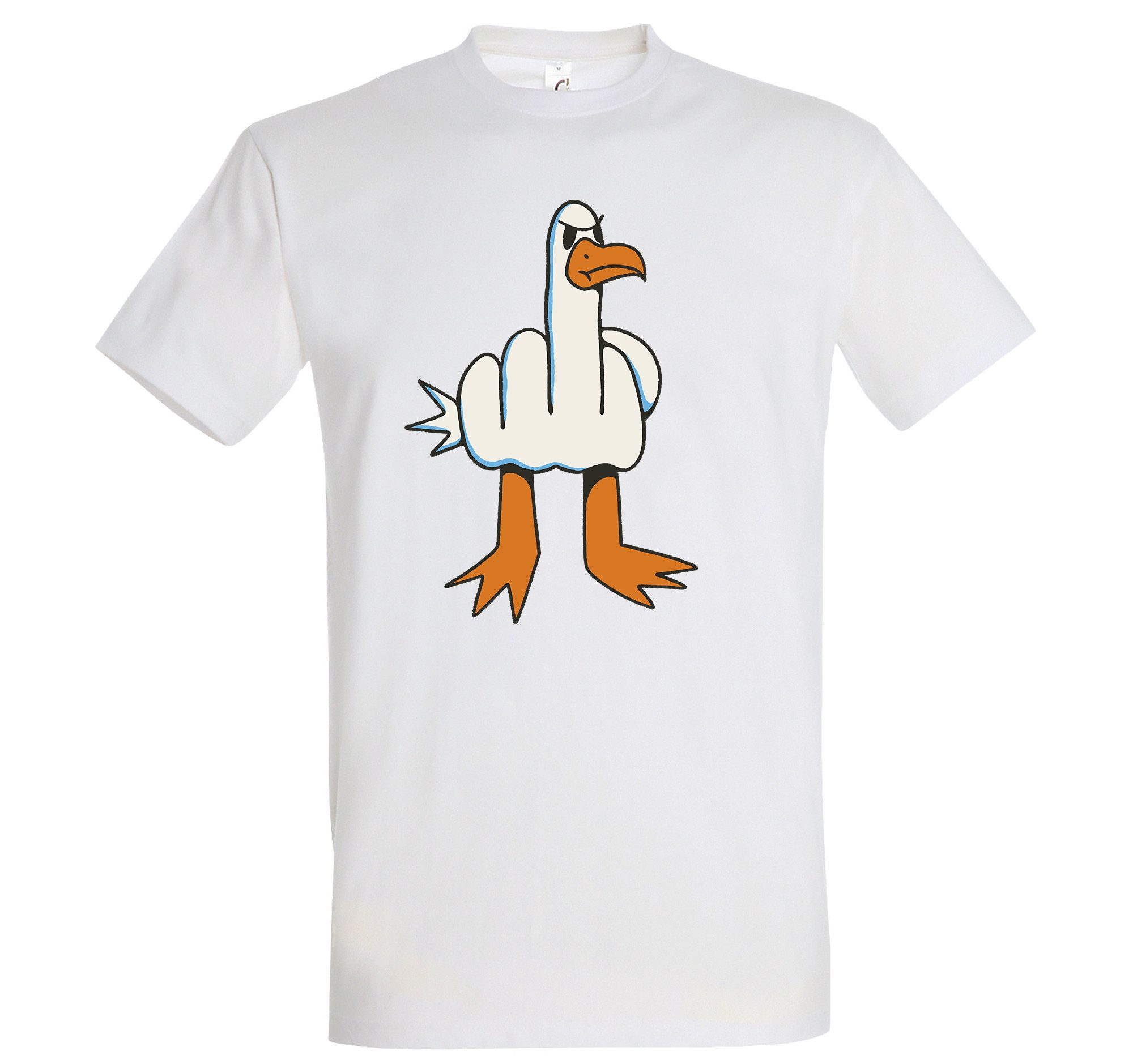 Youth Designz Print-Shirt Möwe Finger Herren günstig online kaufen