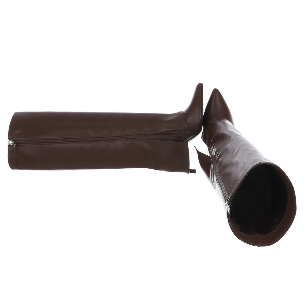 Ital-Design Moderne Damen-Stiefel mit spitzem Zehenbereich für Alltag High- günstig online kaufen