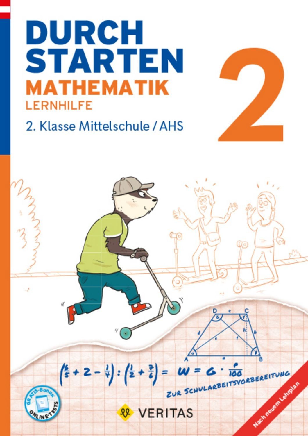 Durchstarten Mathematik 2. Klasse Mittelschule/AHS Lernhilfe / Markus Olf