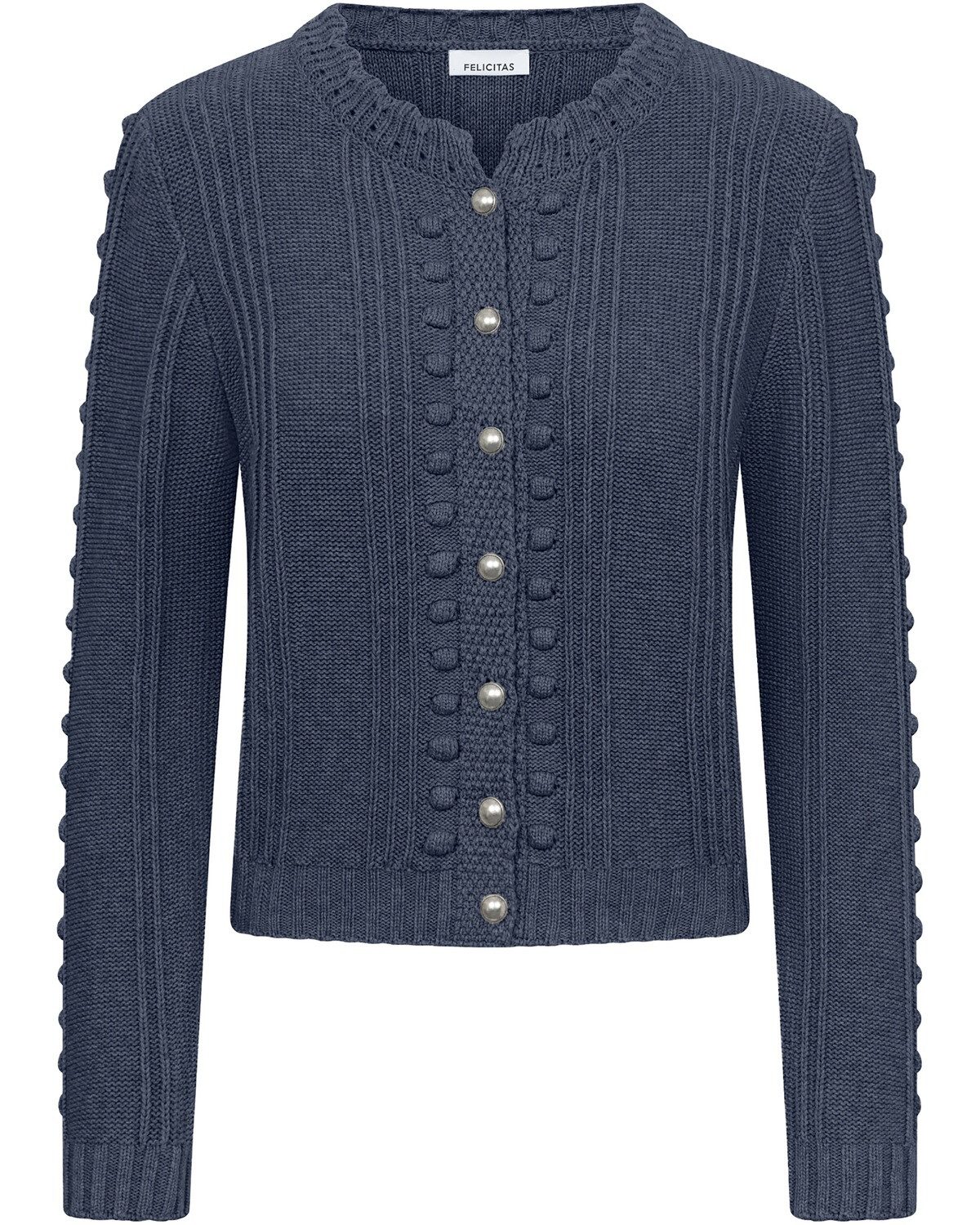 FELICITAS Trachtenjacke Strick-Cardigan Claudine