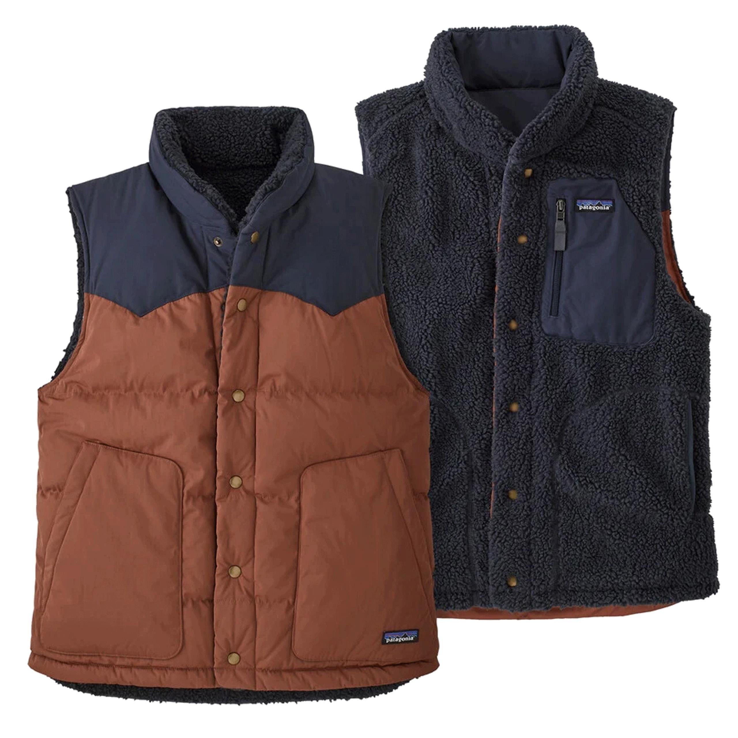 Outdoorjacke Patagonia Men's Reversible Bivy Down Vest - wasserabweisende, wendbare