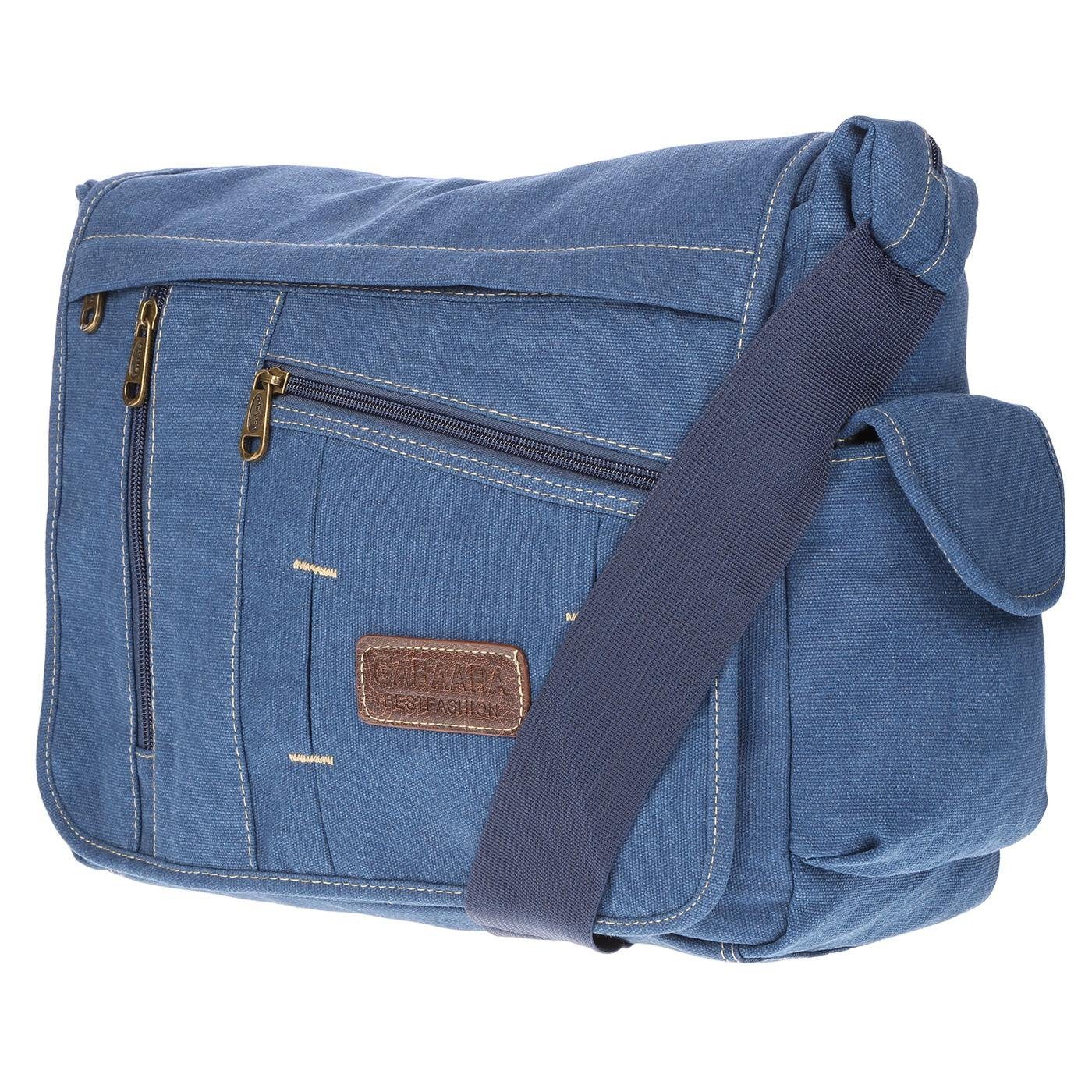 Christian Wippermann Businesstasche Große XL Herren Damen Tasche Umhängetasche Canvas Bag, Messenger