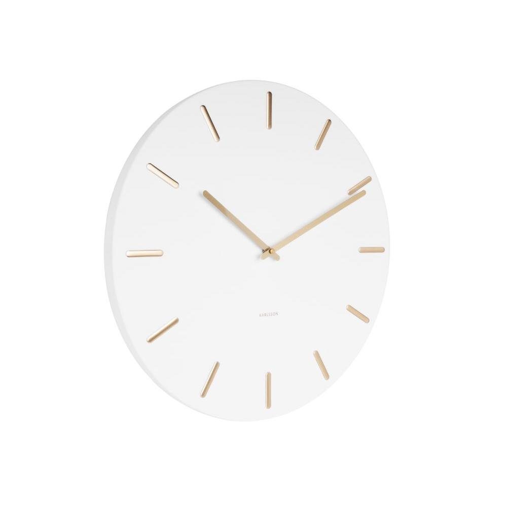 Karlsson Uhr Wanduhr Charm Weiß (45cm)