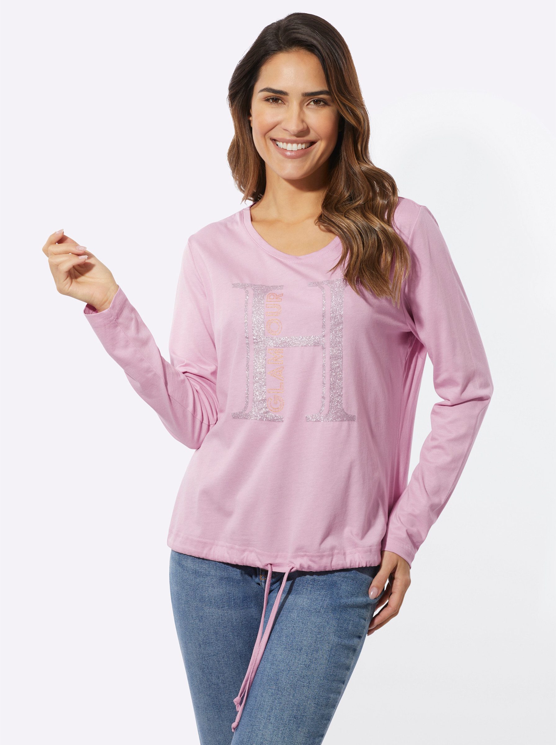 Sieh an! T-Shirt Rundhalsshirt . günstig online kaufen