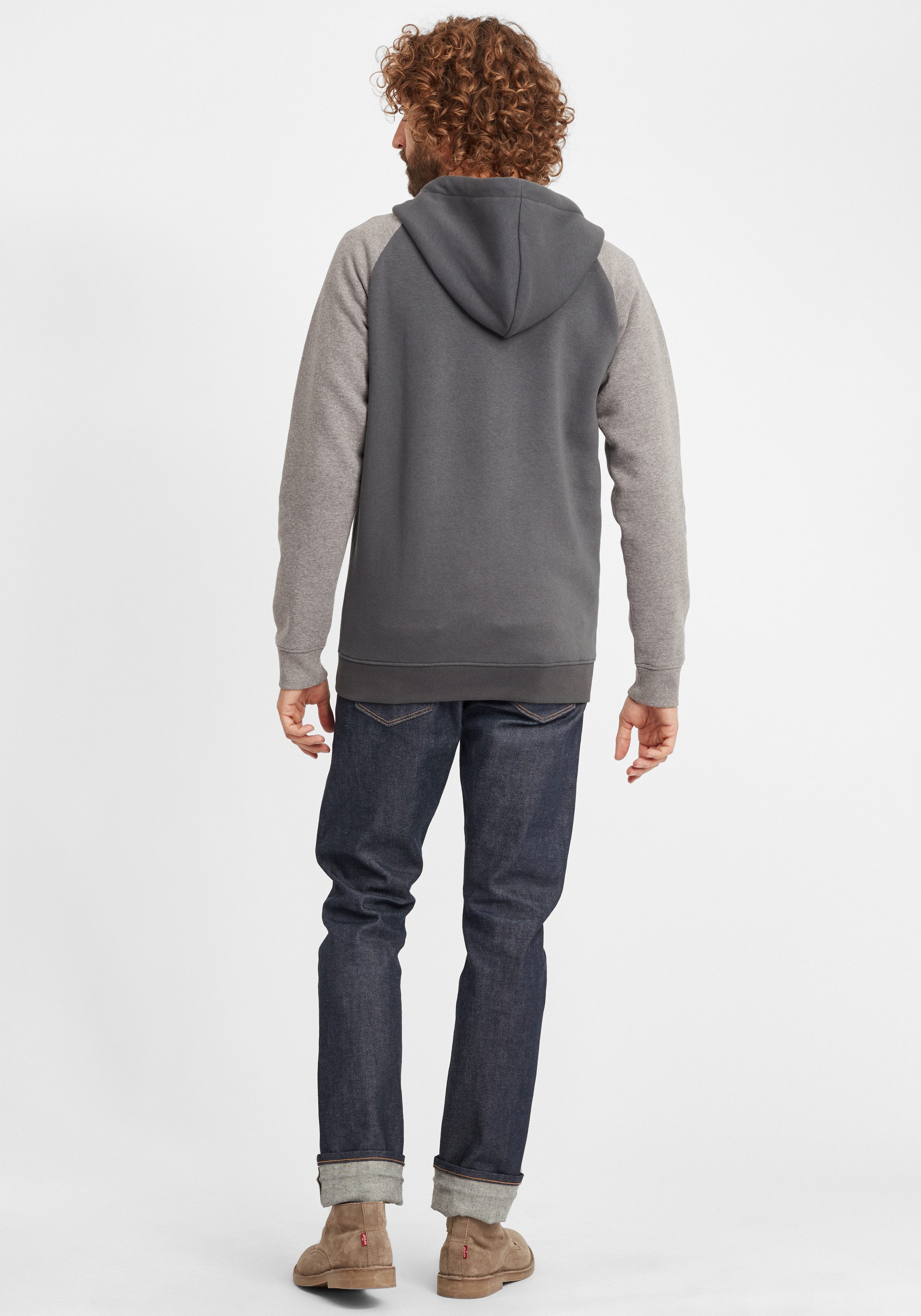 Indicode Kapuzensweatjacke IDTerence Sweatjacke mit Kapuze