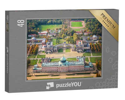 puzzleYOU Puzzle Neues Palais im Park Sanssouci, Potsdam, 48 Puzzleteile, puzzleYOU-Kollektionen Potsdam, Regionale Puzzles Deutschland