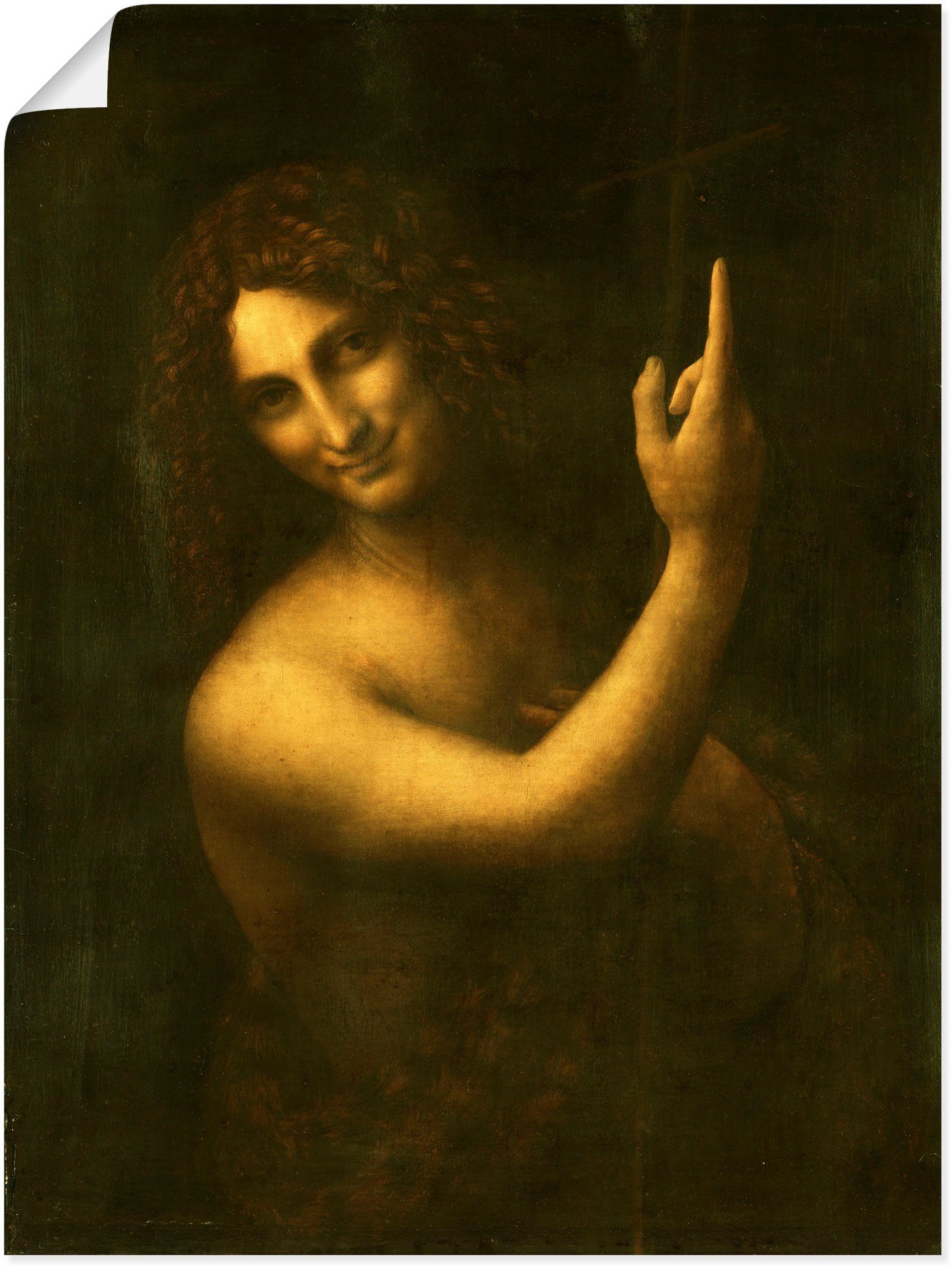 Artland Wandbild Johannes der Täufer. 1513/16, (1 St), gedruckt