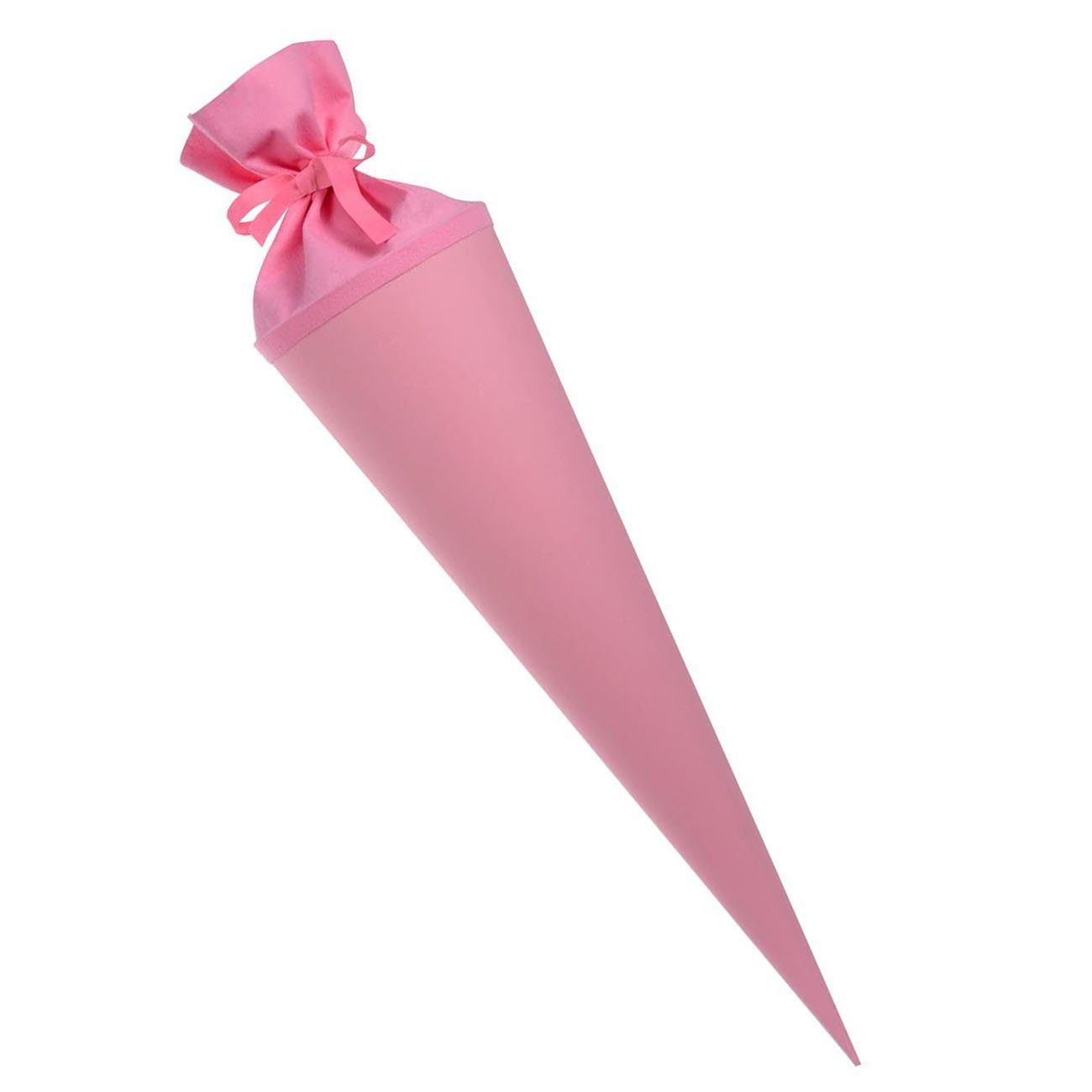 Goldbuch Schultüte Bastelschultüte 70cm rosa Rohling