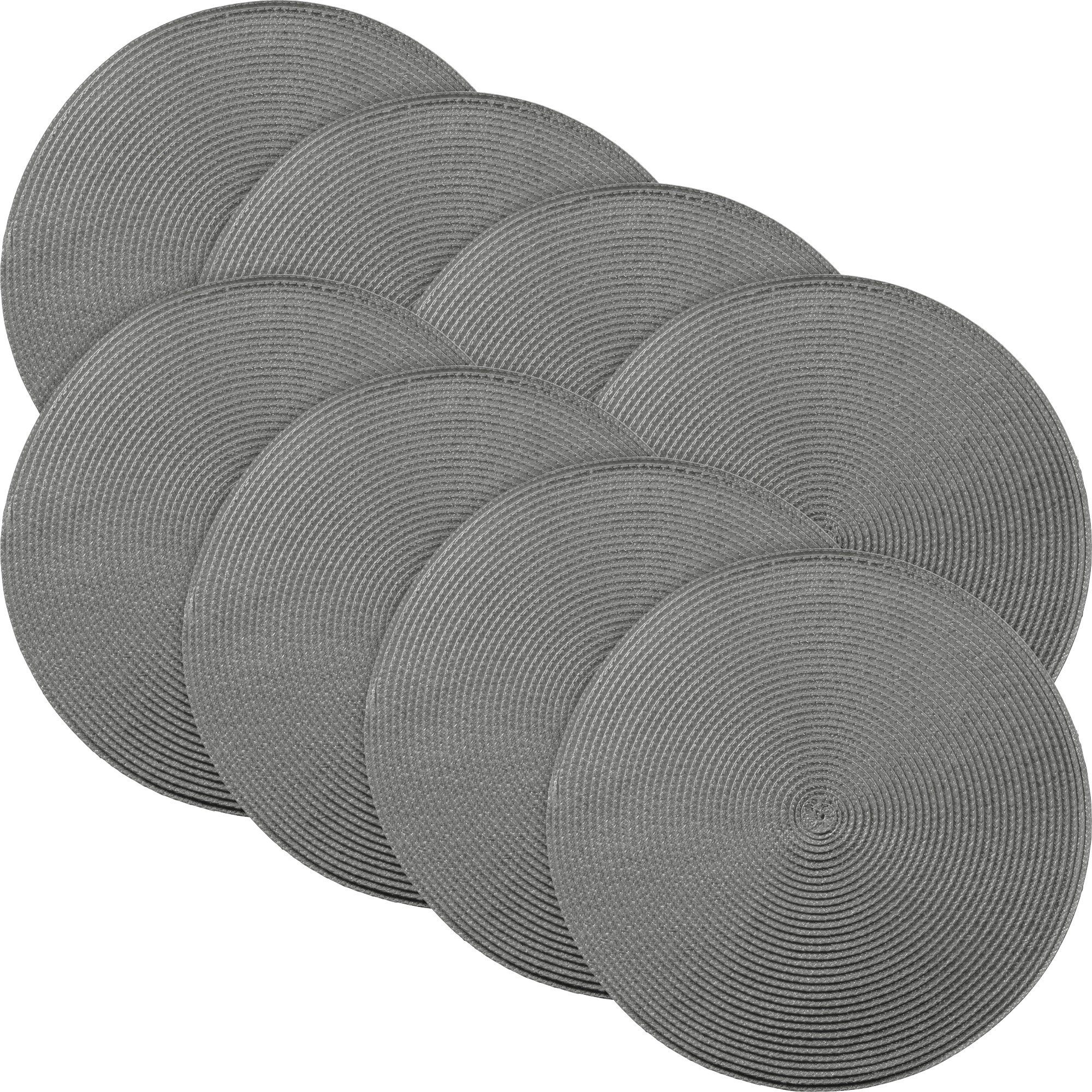 Erwin Müller Platzset Tischset "Amadora" 8er-Pack, Uni