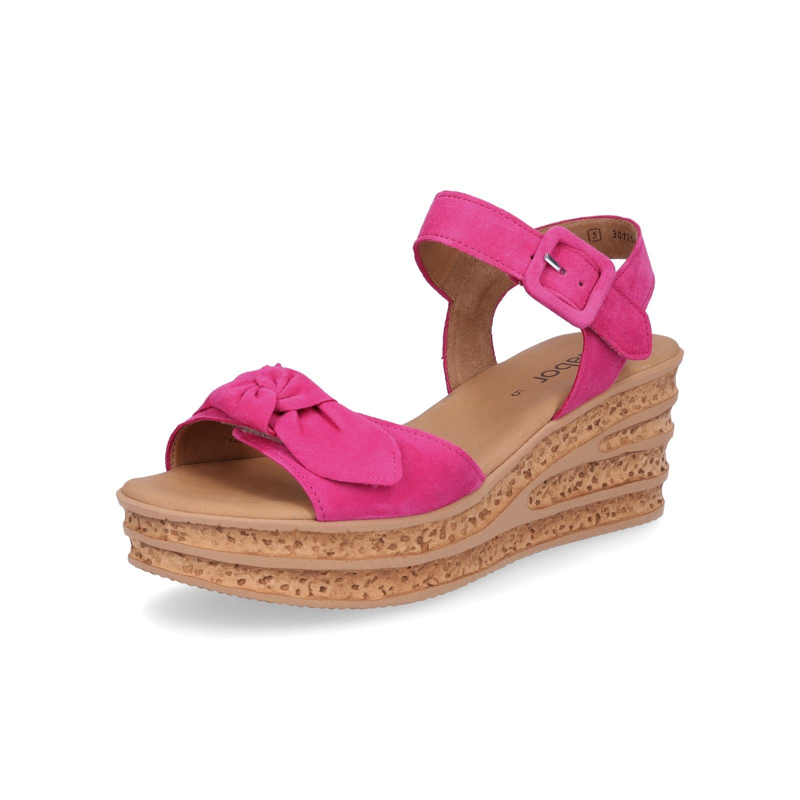 Gabor Damen Plateau Keilsandalette pink Sandale