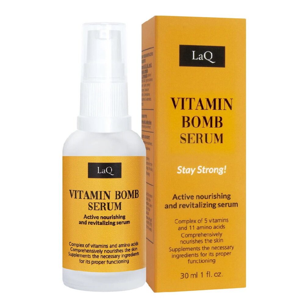 Laq Körperpflegemittel, Vitamin Bomb, revitalisierend, täglich, Serum, für Gesicht