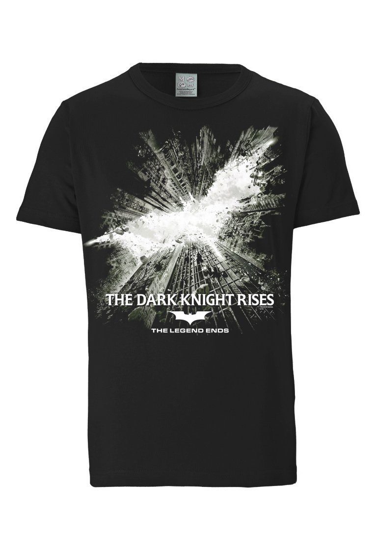LOGOSHIRT T-Shirt Batman mit Frontprint - Rises Knight coolem