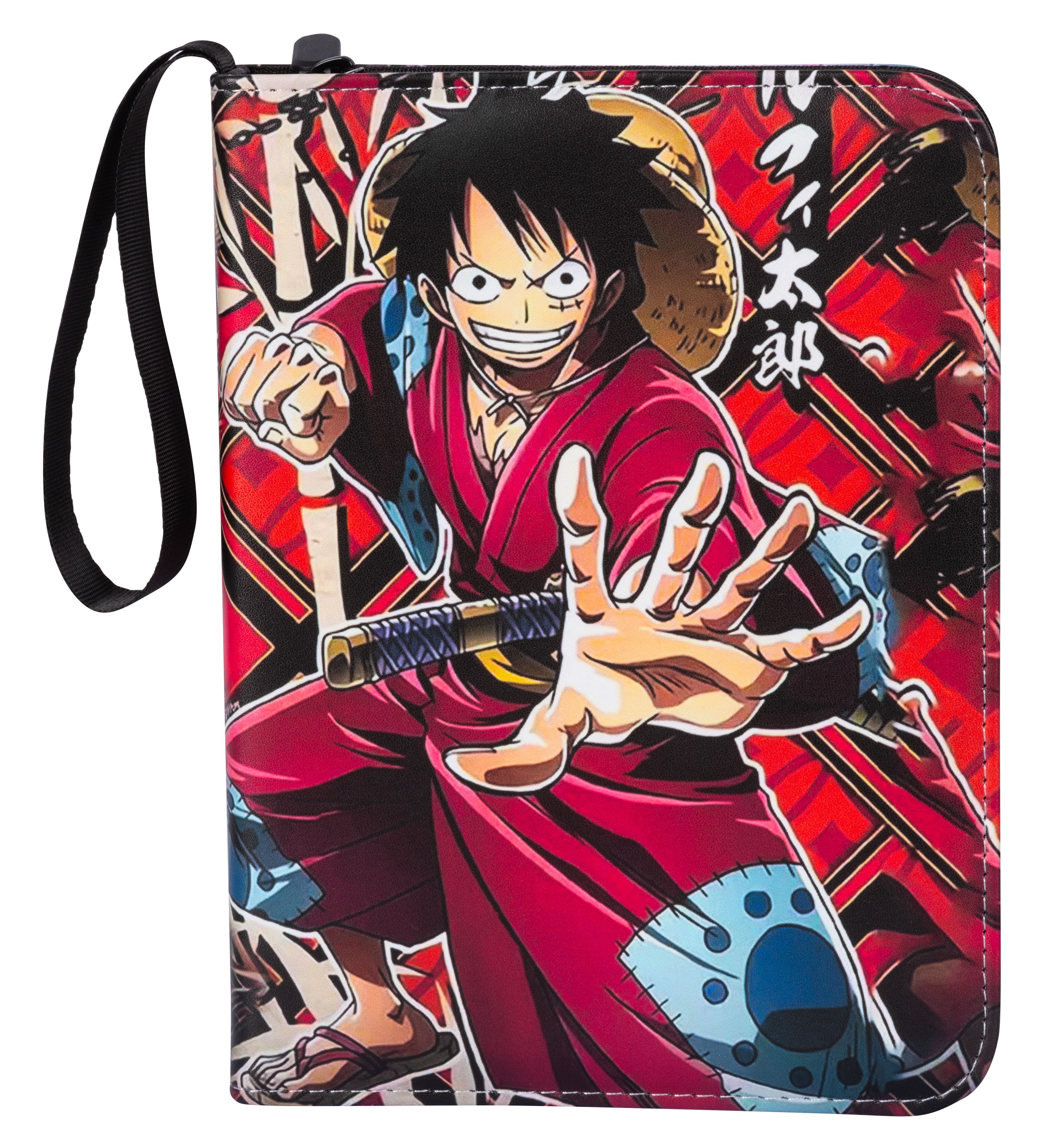 ak tronic Sammelkarte One Piece - Karten Sammelalbum rot A5 (NEU & OVP)