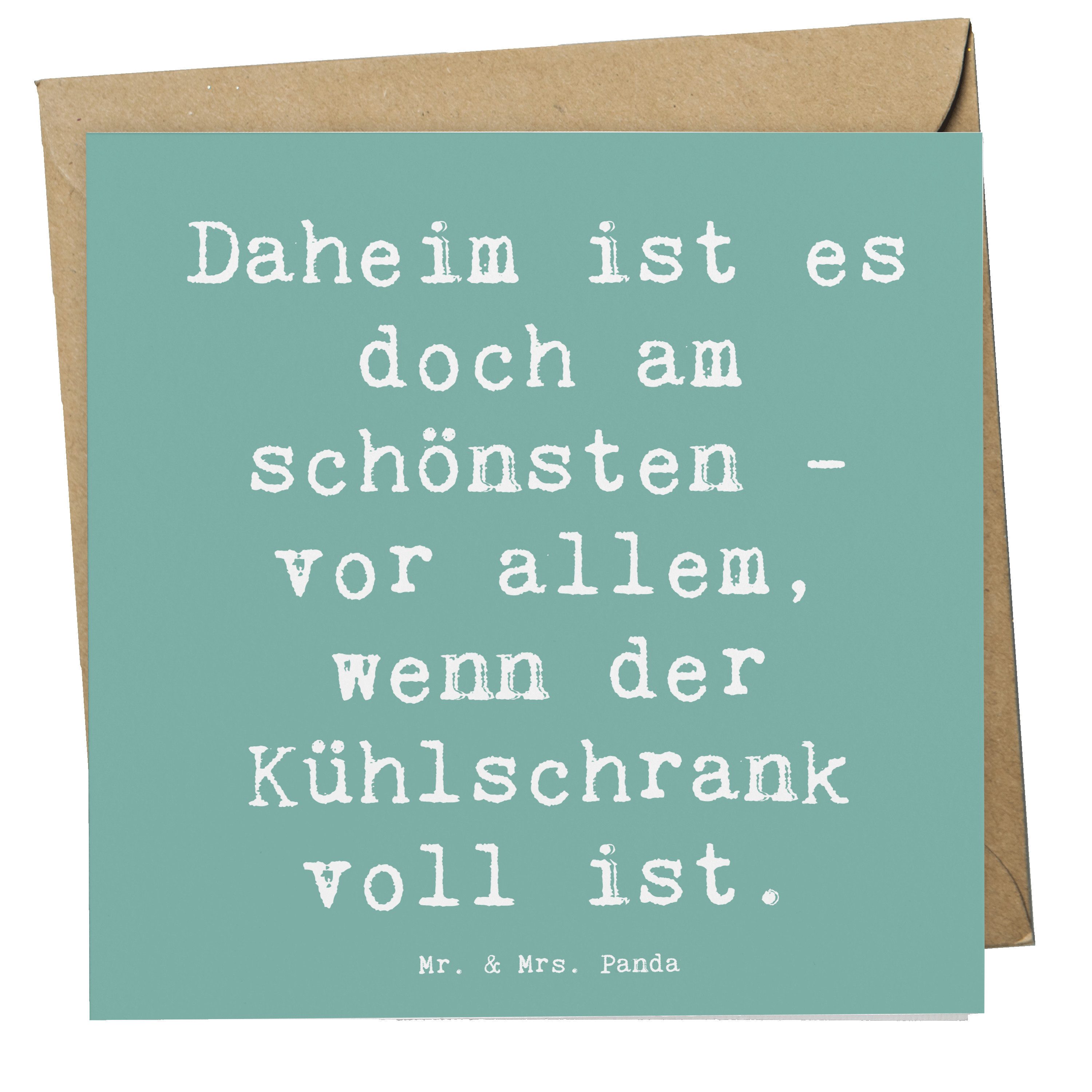 Grußkarte Geborgenheit im Zuhause - Meeresbrise - Geschenk, Gefühl der Wärme un