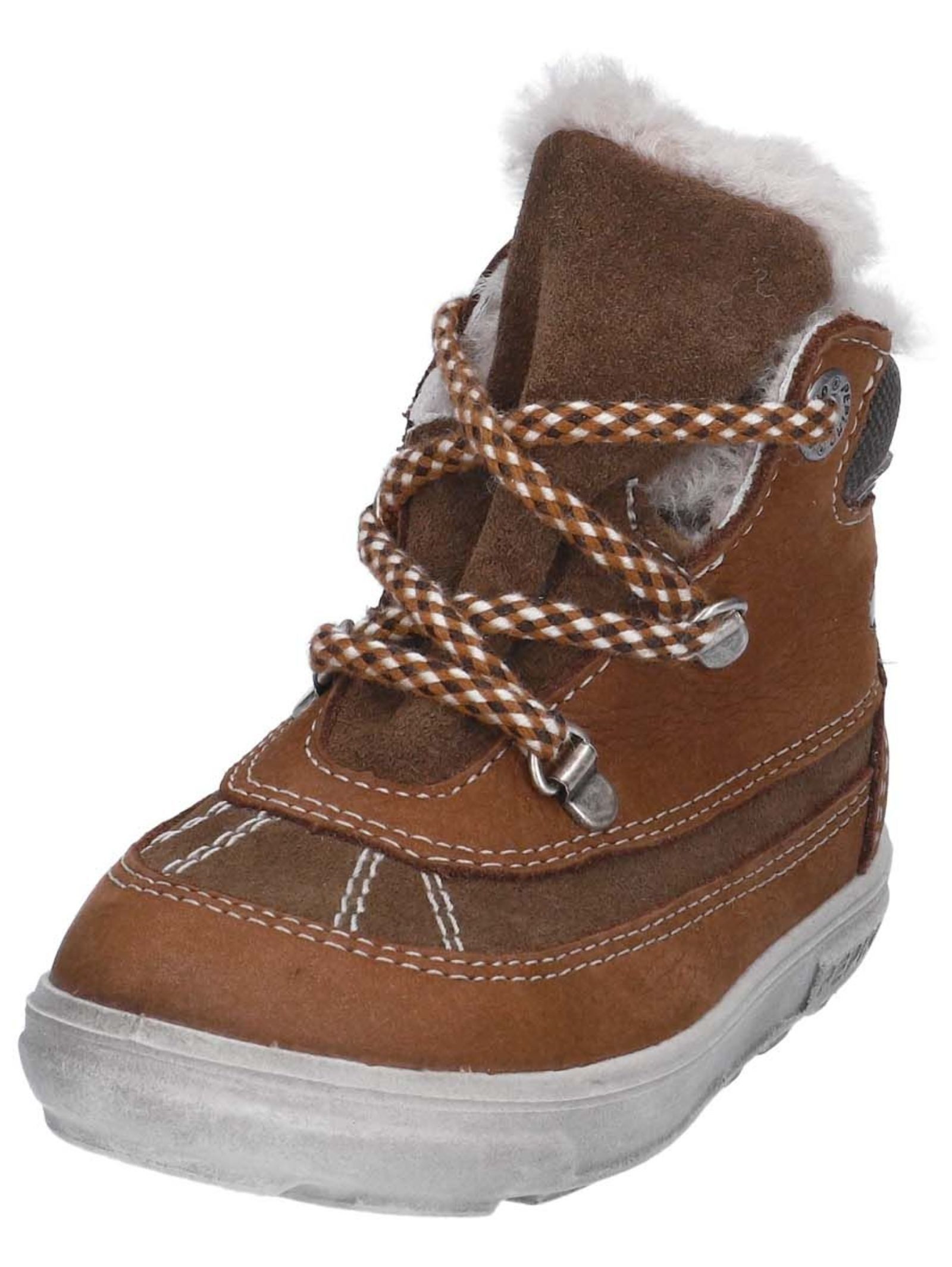 Pepino Stiefelette Veloursleder/Textil . Schnürstiefelette