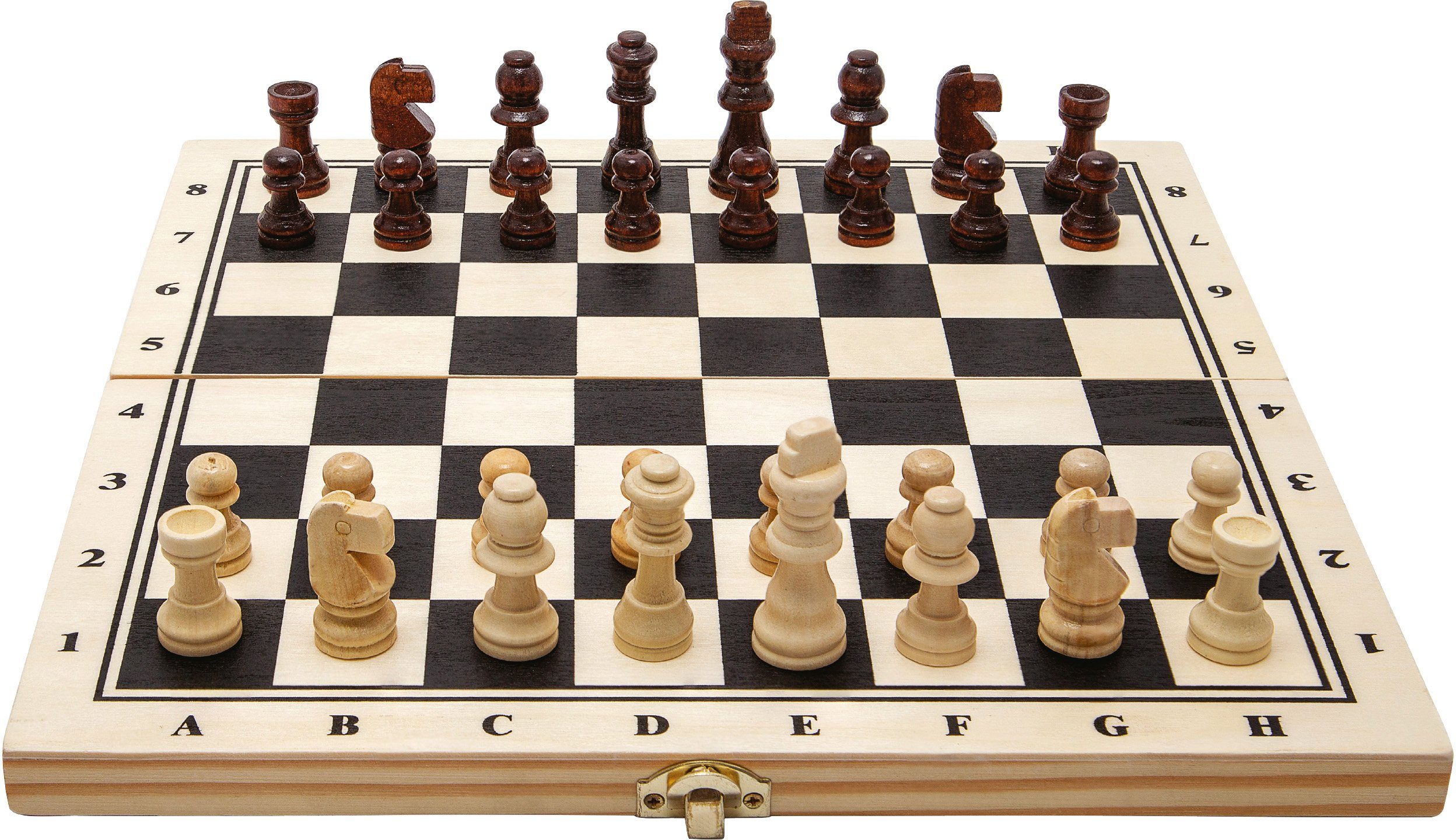 Noris Spiel Deluxe Holz Schach