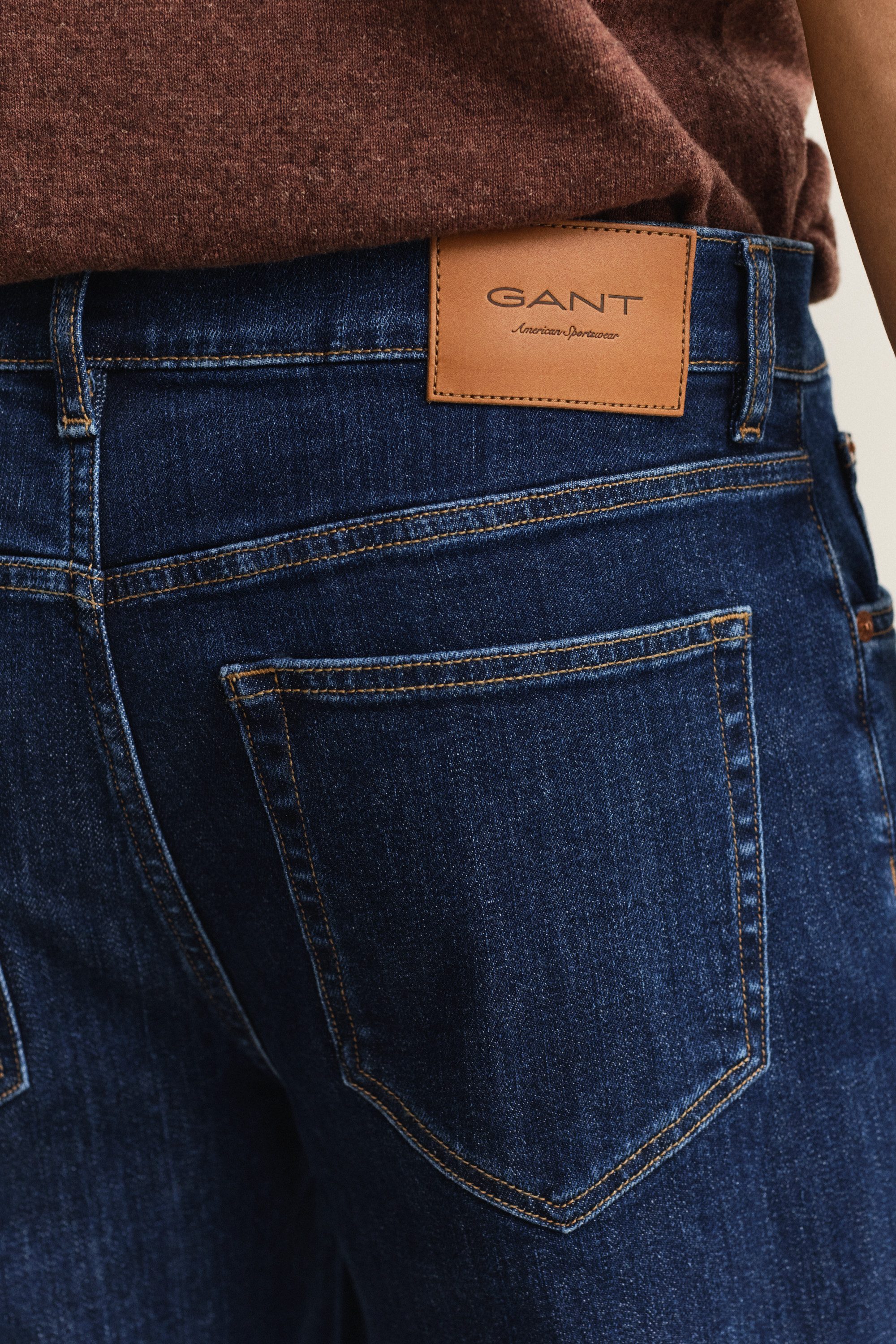 Gant 5-Pocket-Jeans in cleaner Optik