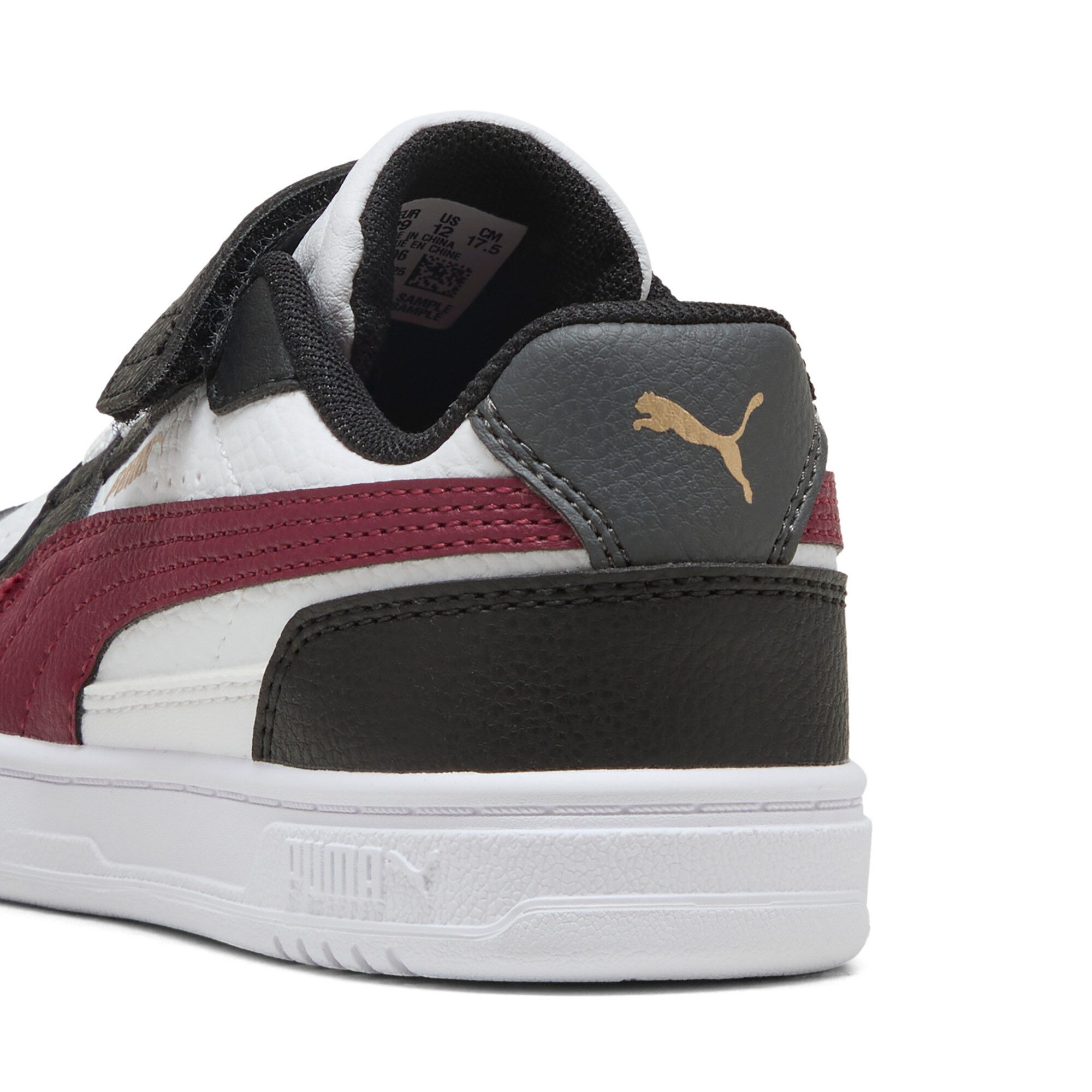 PUMA CAVEN III AC PS Sneaker (für Kinder) mit Retro-Basketball-Design, weiches Fußbett, mit Klettverschluss – Bild 5 von 5
