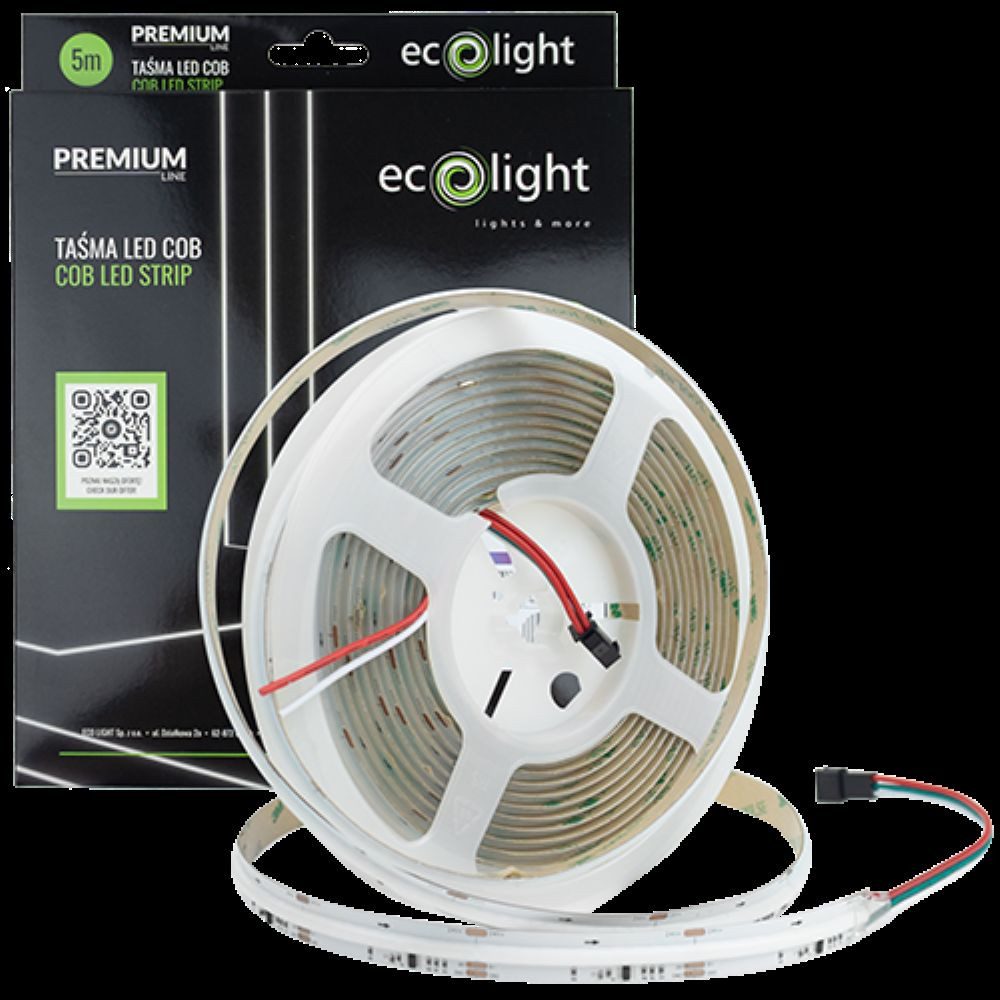 XENON LED Dekolicht 4925 LED IC-Digital COB Band 24 Volt 720 LEDs/m 5m RGB Mehrfarbig, Xenon / RGB Mehrfarbig