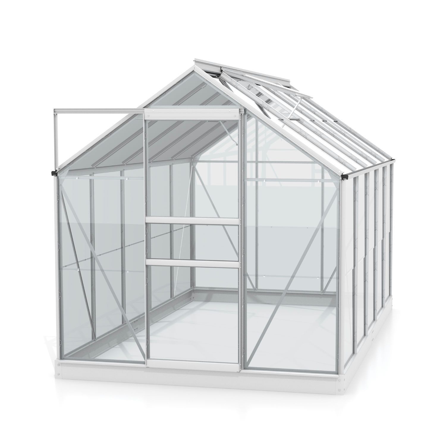 Vitavia Gewächshaus Planet 6200, 3,00 mm Wandstärke silberfarben | Rabatt: 28%