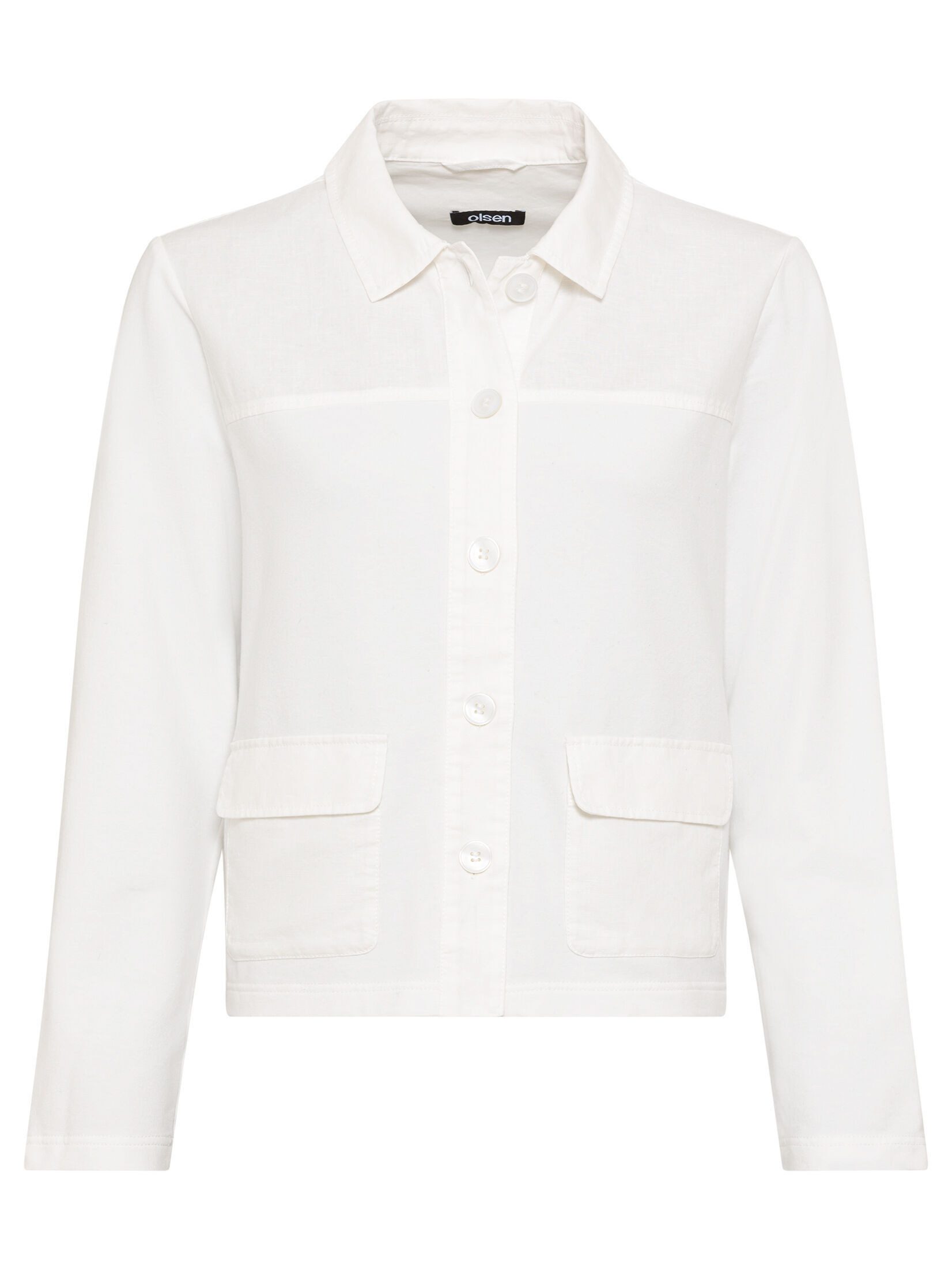 Olsen Blouson (1-St) mit Leinenanteil günstig online kaufen
