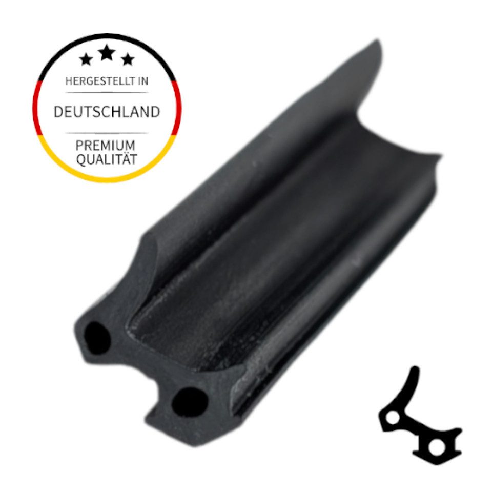 Einfach Dichtungen Dichtungsband Fensterdichtung I 5m I Farbe Schwarz ► Langlebig und wartungsfrei