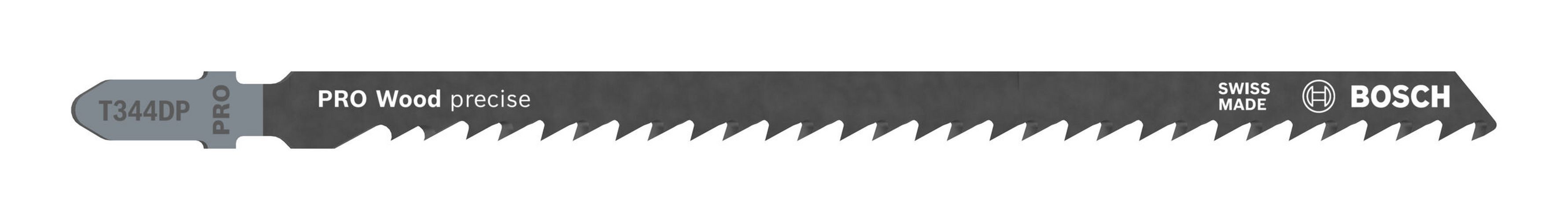 BOSCH Stichsägeblatt Pro Wood precise (25 Stück), Wood precise T344DP, 152 mm - 25er Pack
