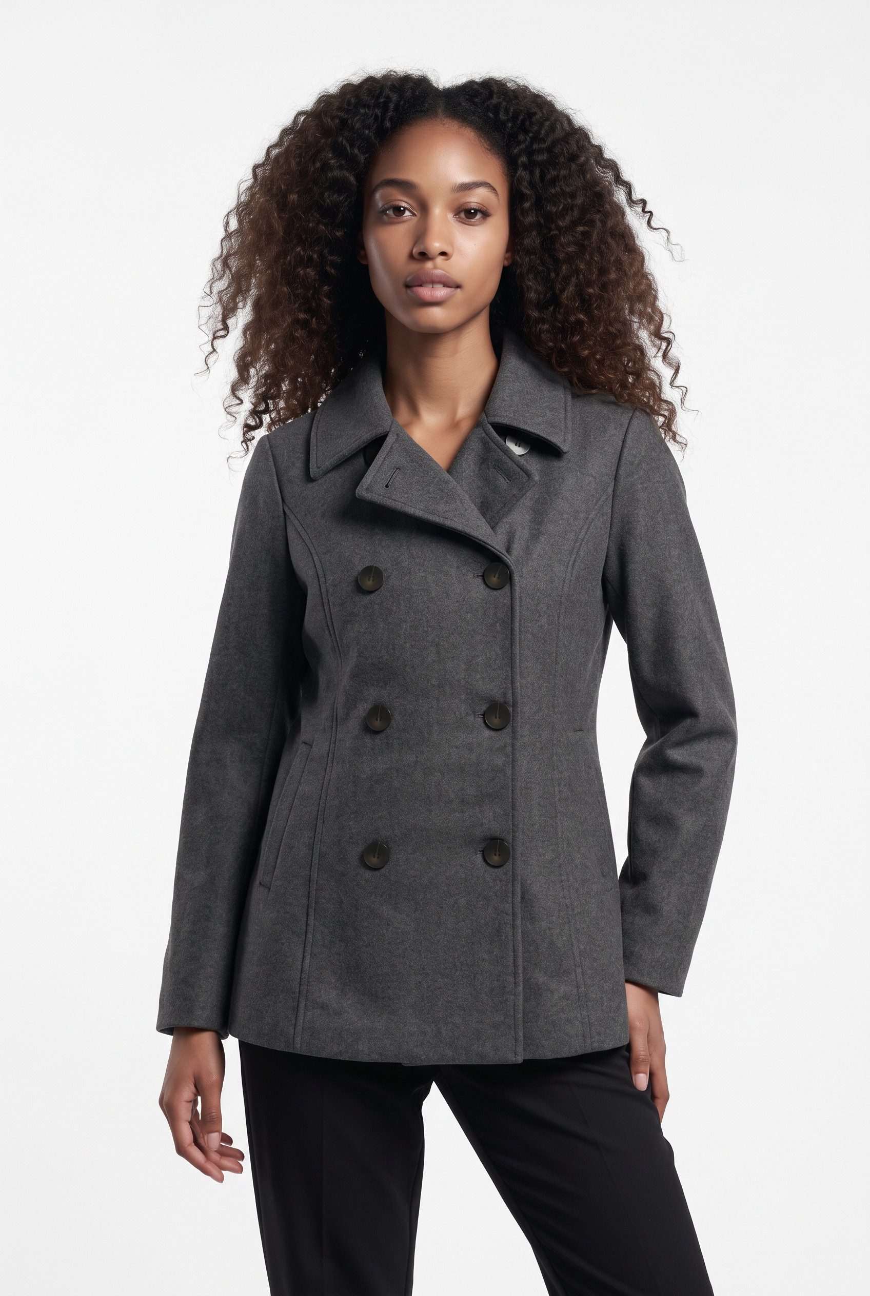 ONLY Kurzmantel ONLBLAKE PEACOAT CC OTW Kunstfaser