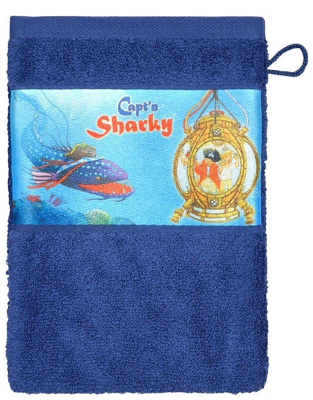 Dyckhoff Handtücher Kinderfrottierserie 'Capt'n Sharky' Blau, (1-St)