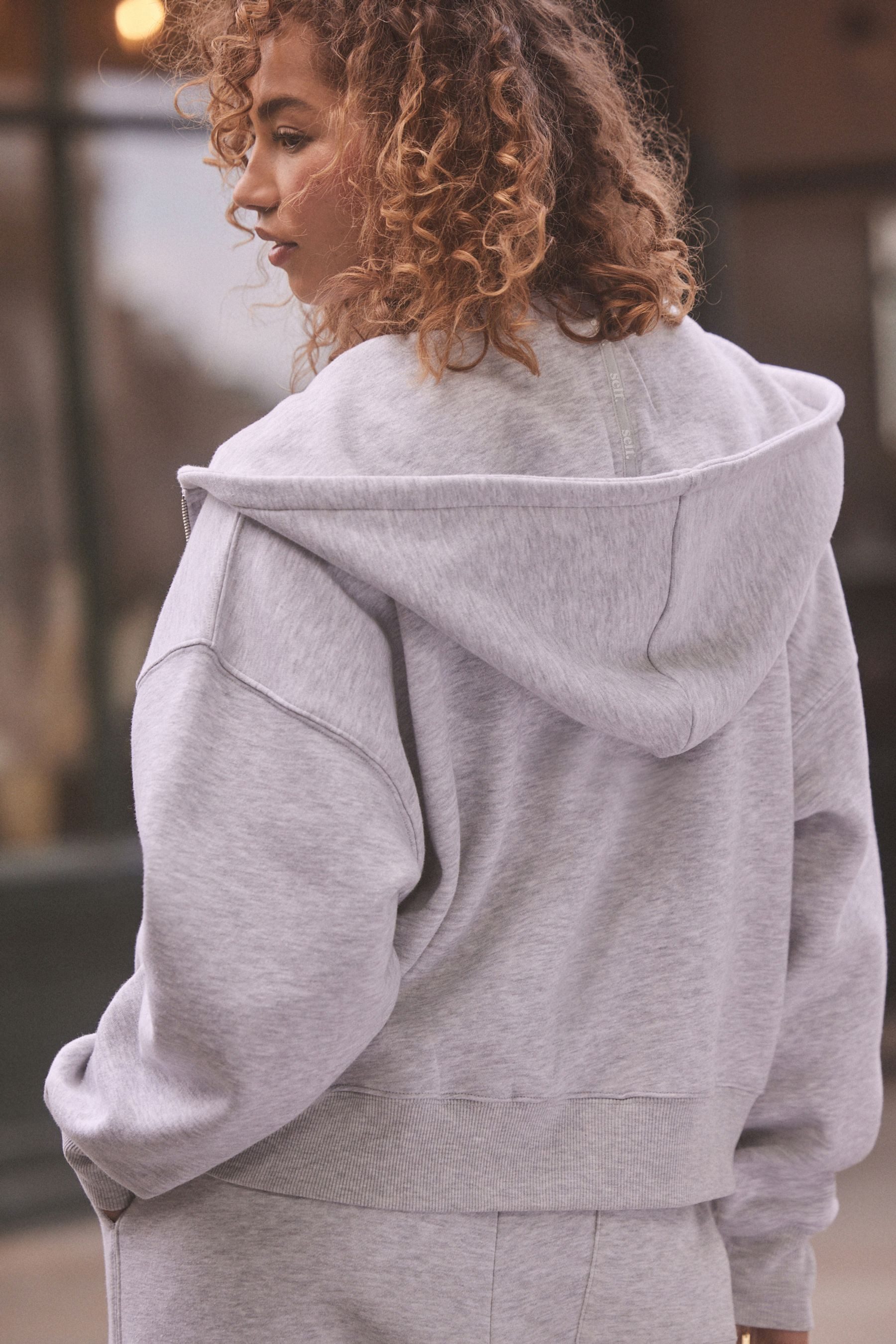 self Kapuzensweatjacke Self. Kapuzenjacke mit Reißverschluss günstig online kaufen