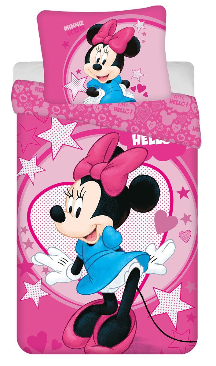 Kinderbettwäsche Minnie Mouse