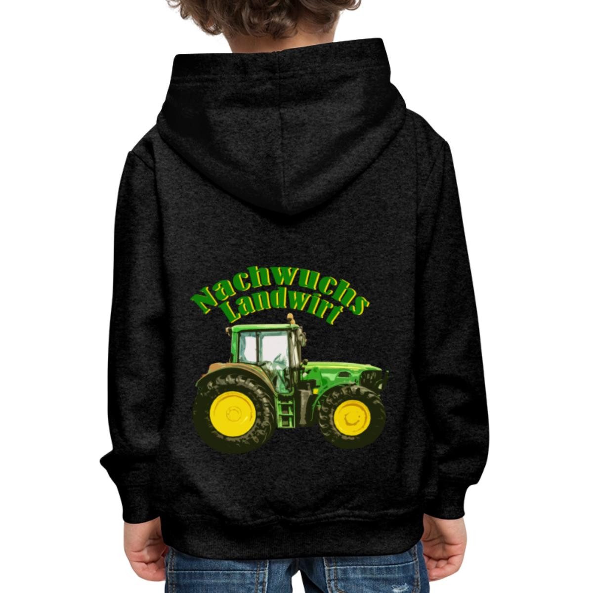 Spreadshirt Hoodie Nachwuchs Landwirt Traktor Geschenk Kinder Premium Hoodie (1-tlg)