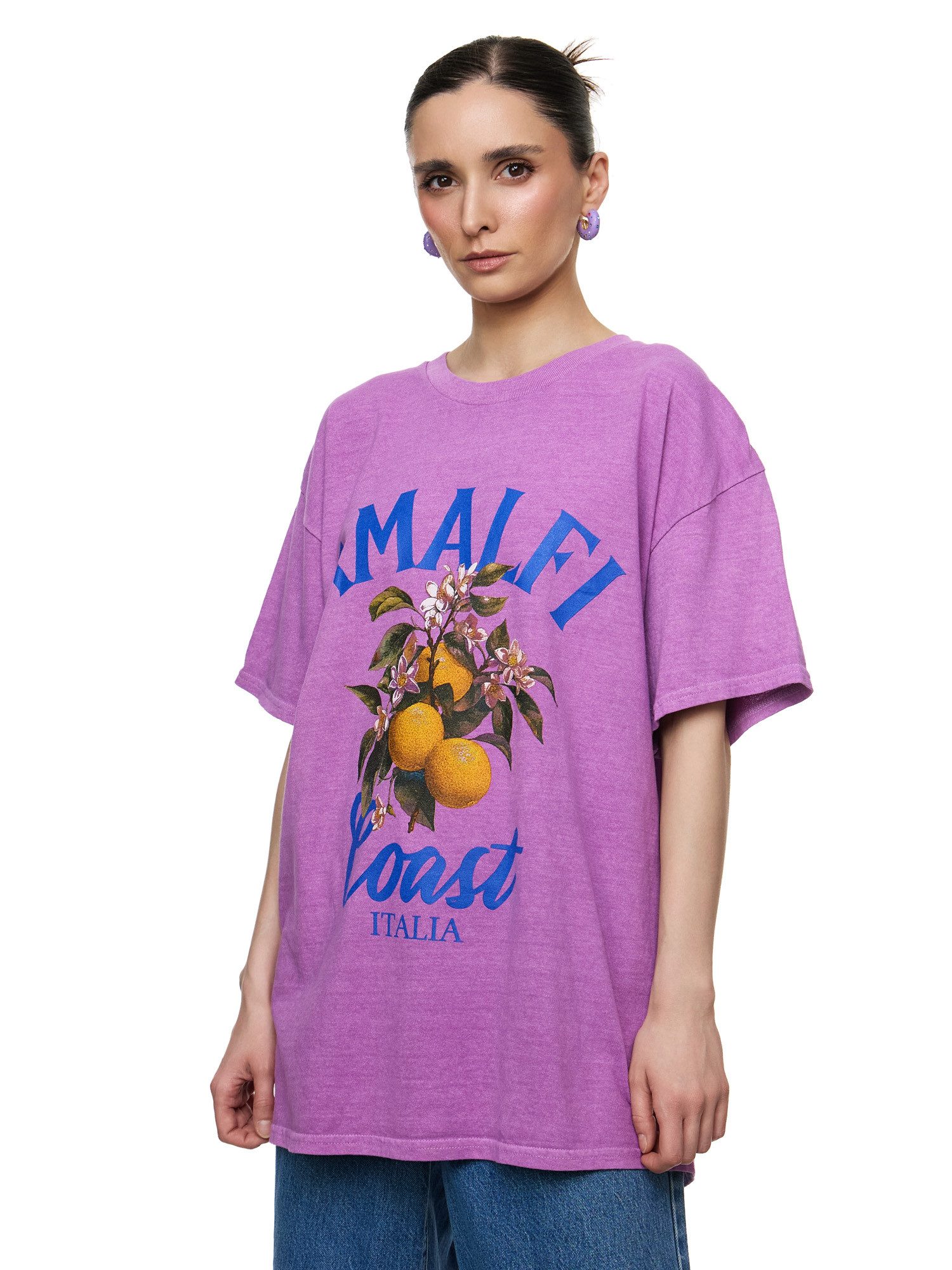 Worldclassca T-Shirt Worldclassca Oversized Print Amalfi günstig online kaufen