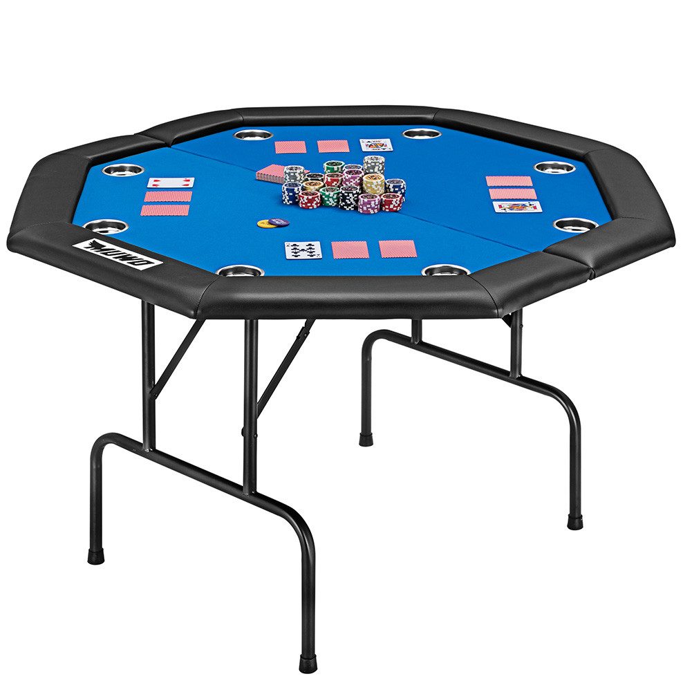 Spieltisch Klappbarer Pokertisch für 8 Spieler
