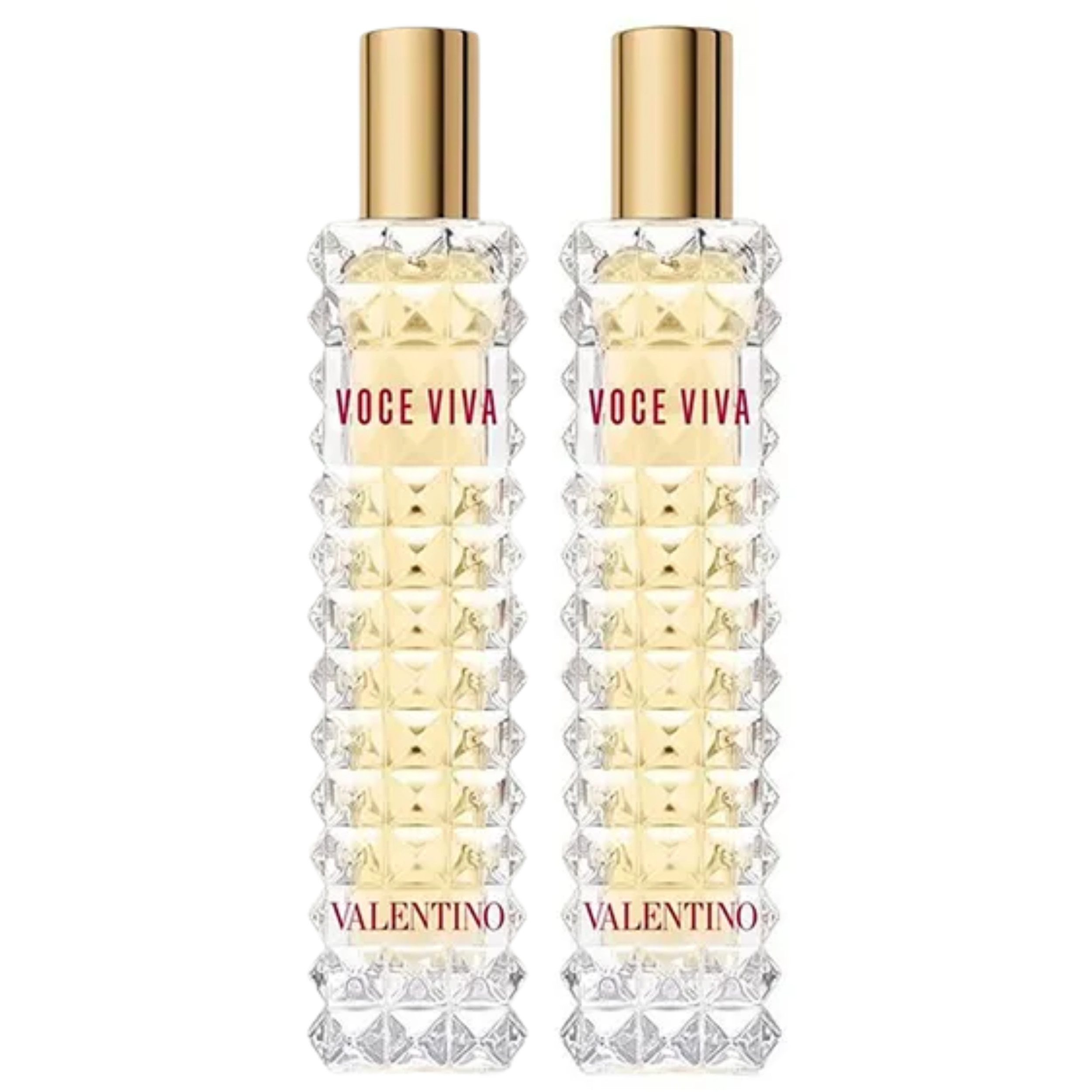 Valentino Eau de Parfum Voce Viva 15ml, 2-tlg., Damen-Duftduo mit zwei Valentino Voce Viva 15-ml