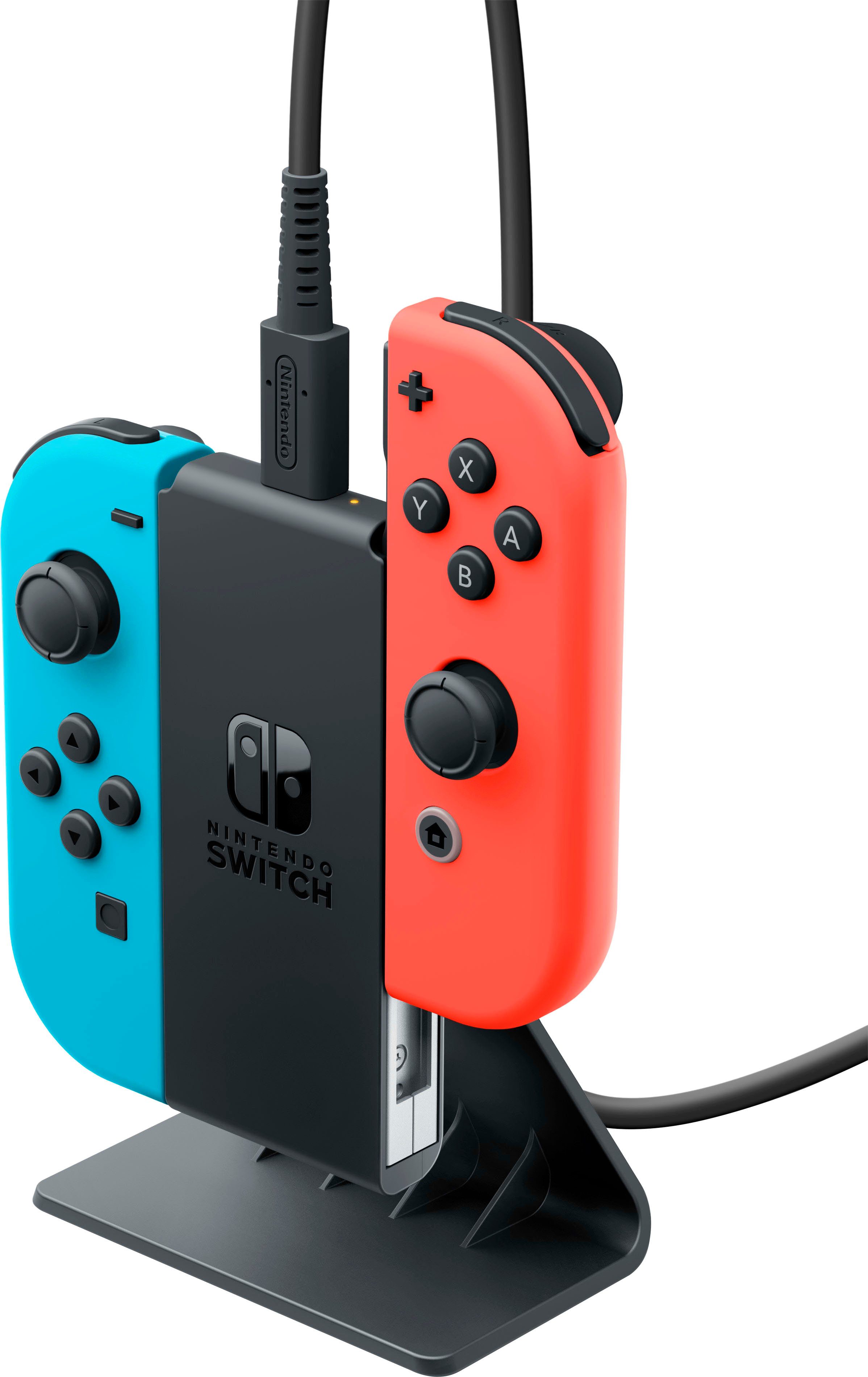 Nintendo Switch Konsolen-Dockingstation Switch Joy-Con-Ladeaufsteller (Doppelfunktion)