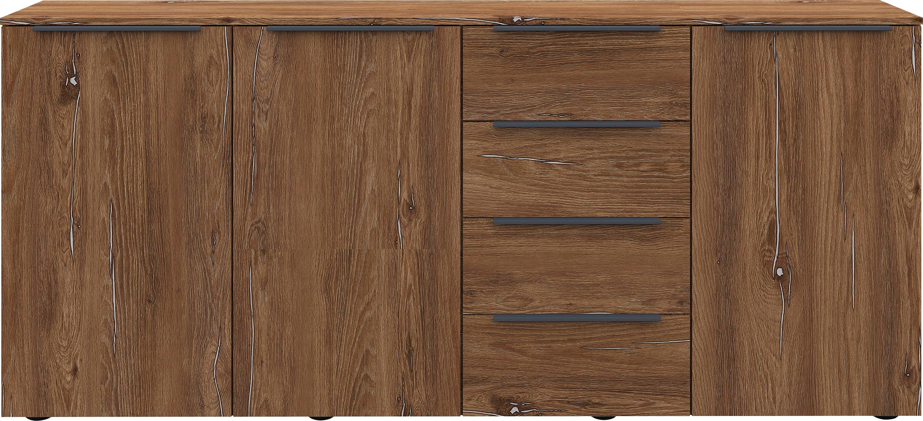 borchardt Möbel Highboard Tom, Breite 200 cm