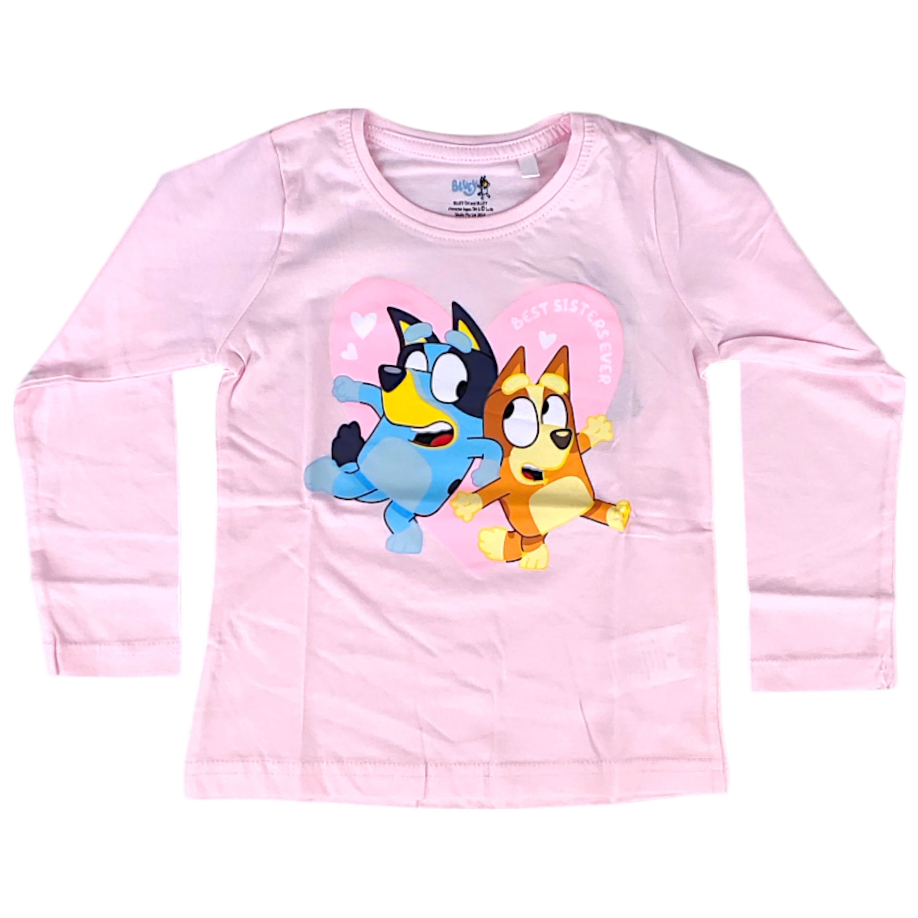 Langarmshirt Bluey & Bingo