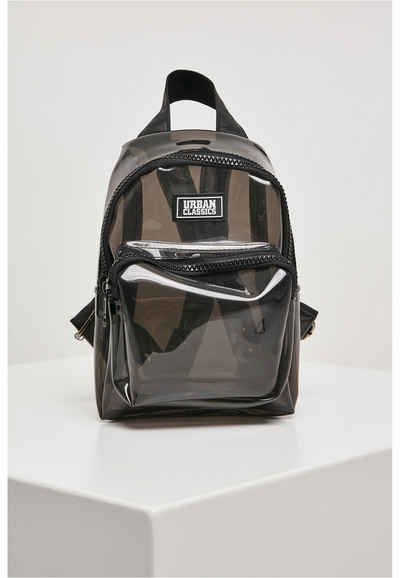 URBAN CLASSICS Rucksack Urban Classics Unisex Transparent Mini Backpack