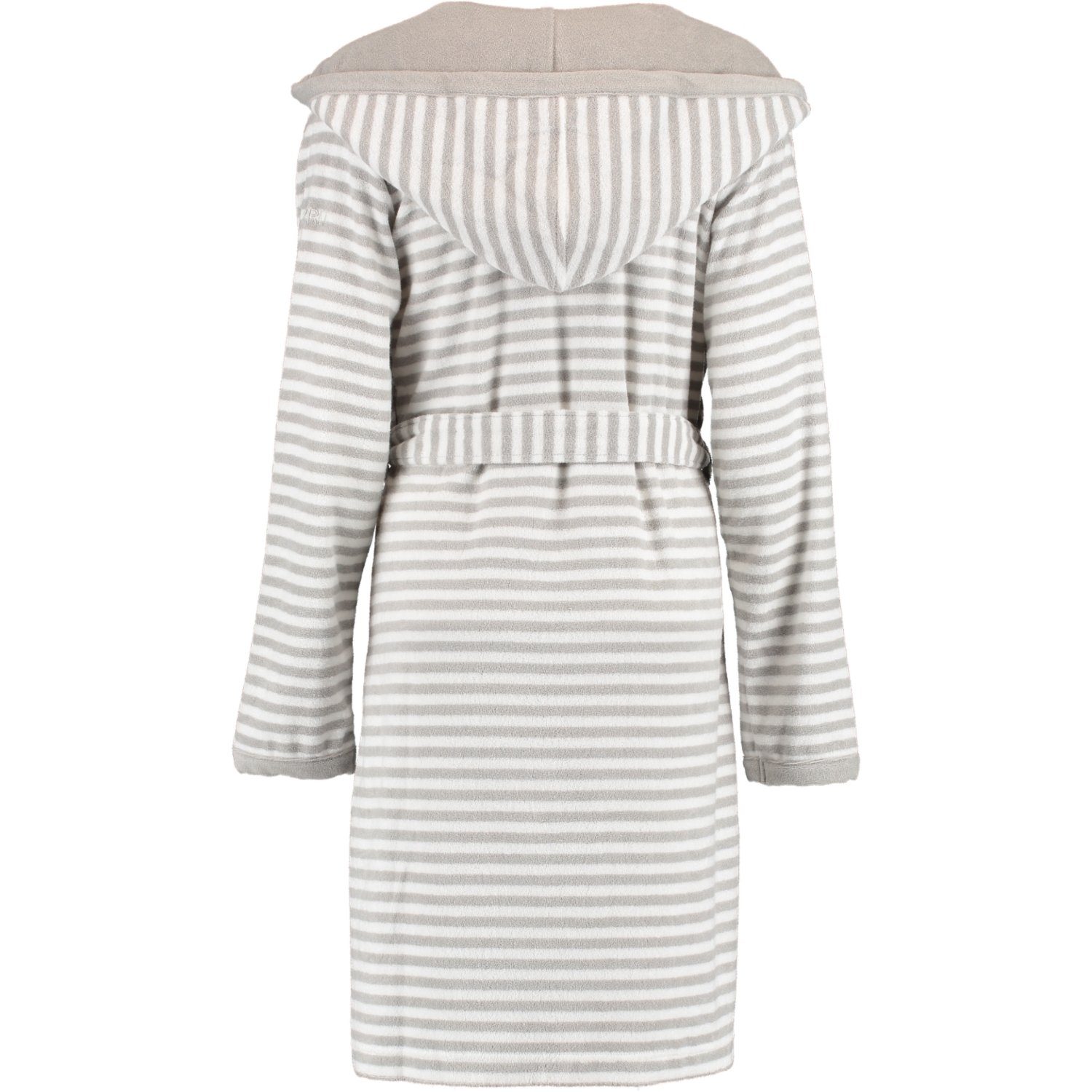 Esprit Damenbademantel Striped Hoody Kapuze, Kapuze, günstig online kaufen