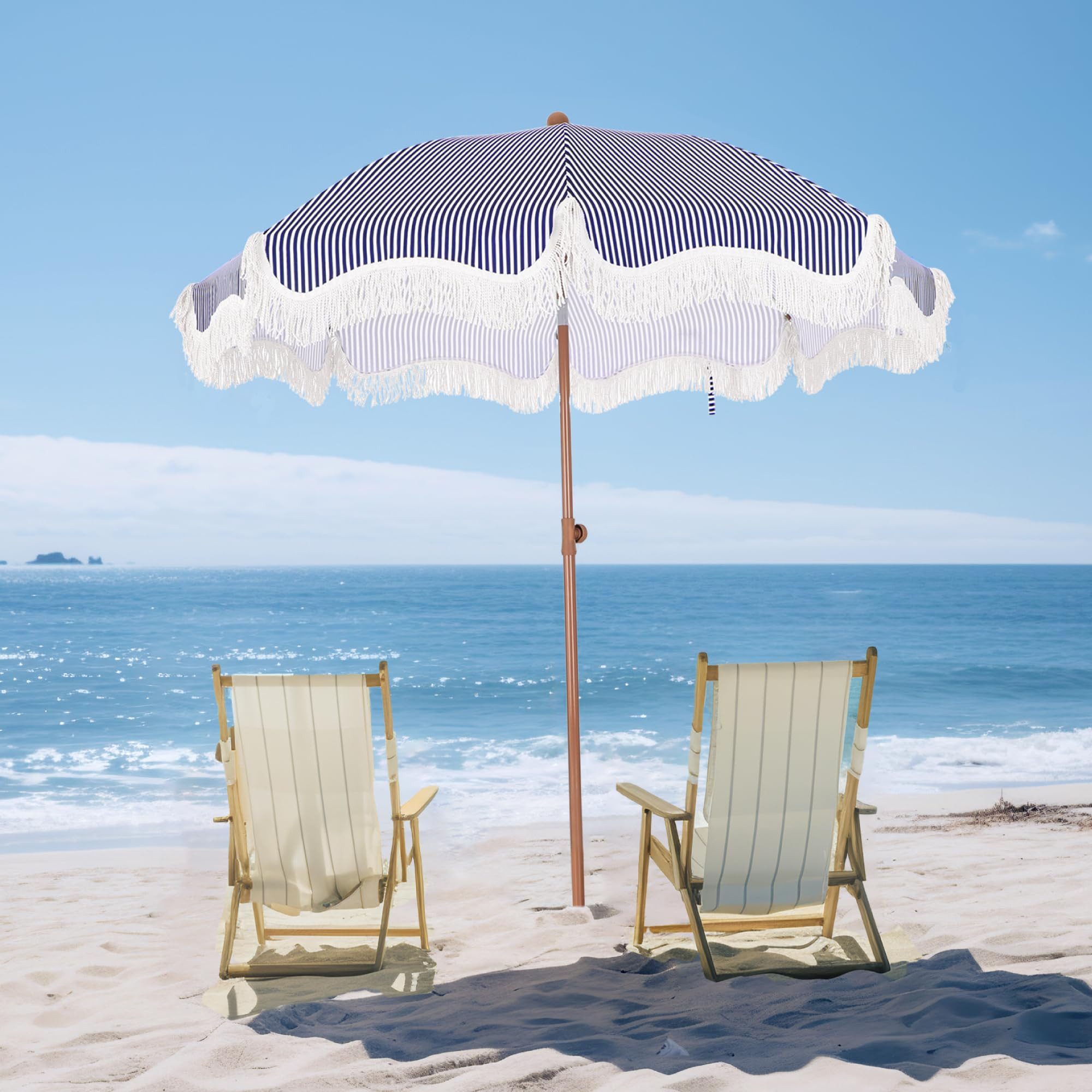 PHI VILLA Sonnenschirm, ideal für Strand- günstig online kaufen