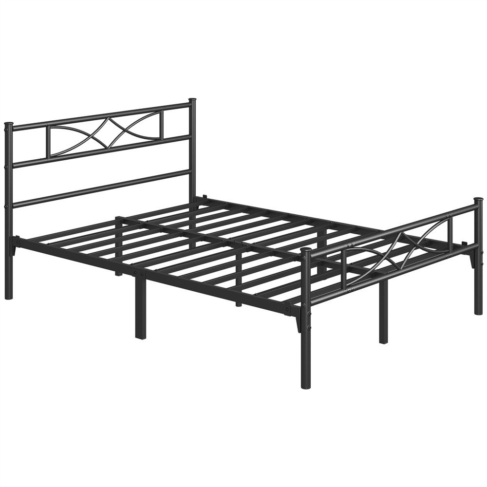 Yaheetech Metallbett Bettgestell, Bettrahmen mit Kopfteil Gästebett mit Lat günstig online kaufen