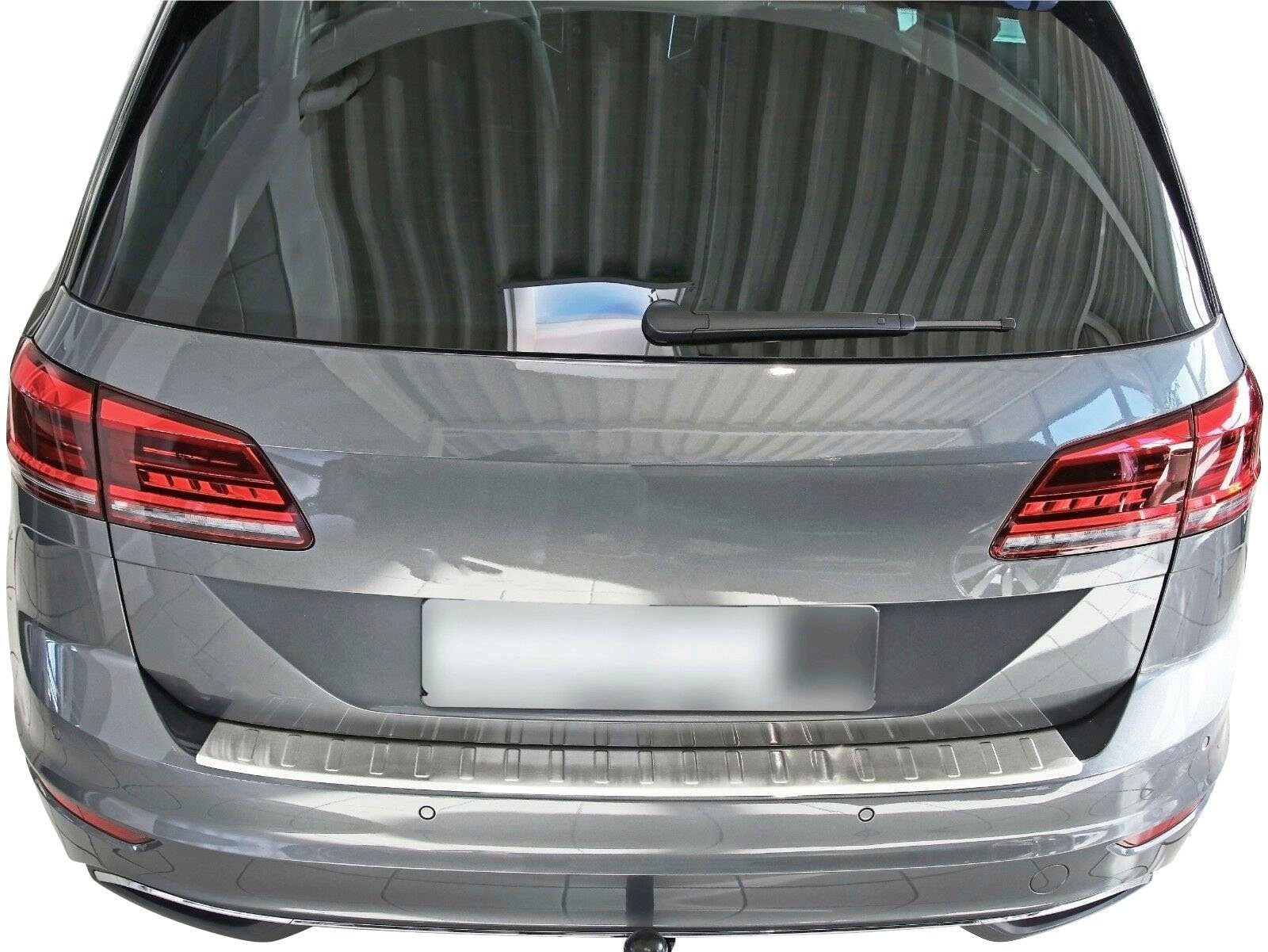 2014, Edelstahl ab RECAMBO gebürstet, GOLF für Abkantung matt VW Zubehör mit Ladekantenschutz, SPORTSVAN,