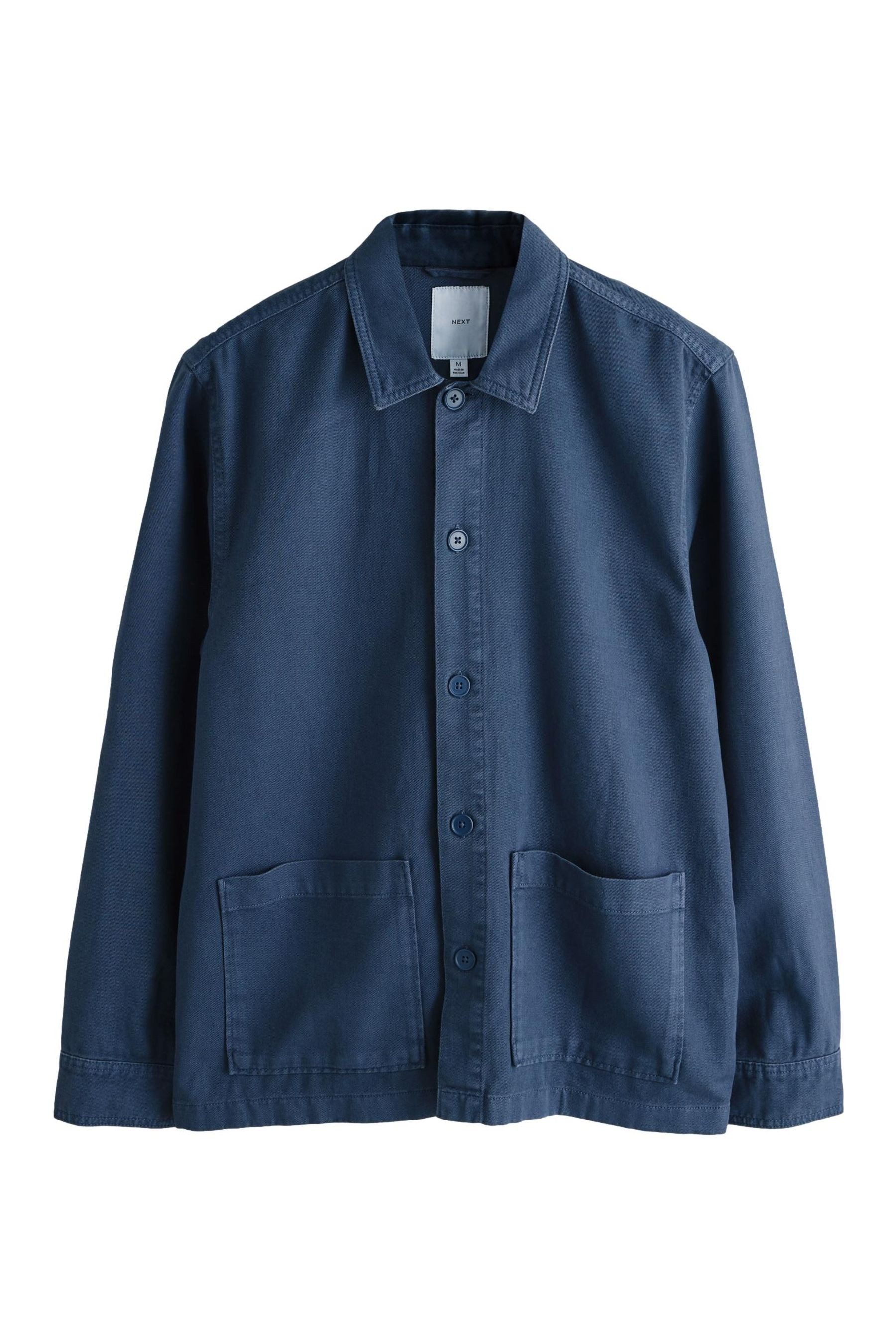 Hemdjacke Hemdjacke mit Tasche am Saum