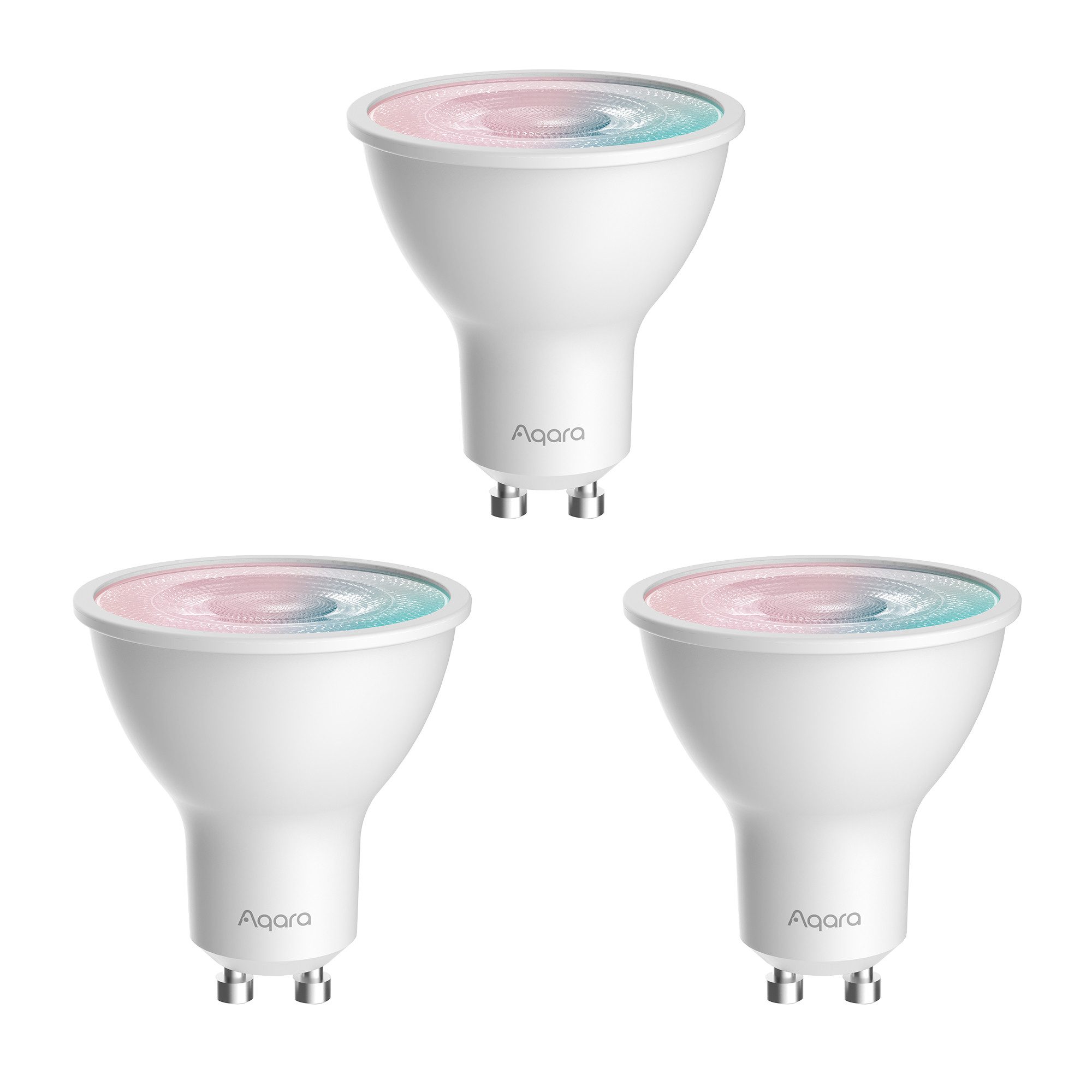 Aqara LED-Leuchtmittel, Smarte LED-Glühbirne T2, GU10, 3 St., Einstellbare günstig online kaufen