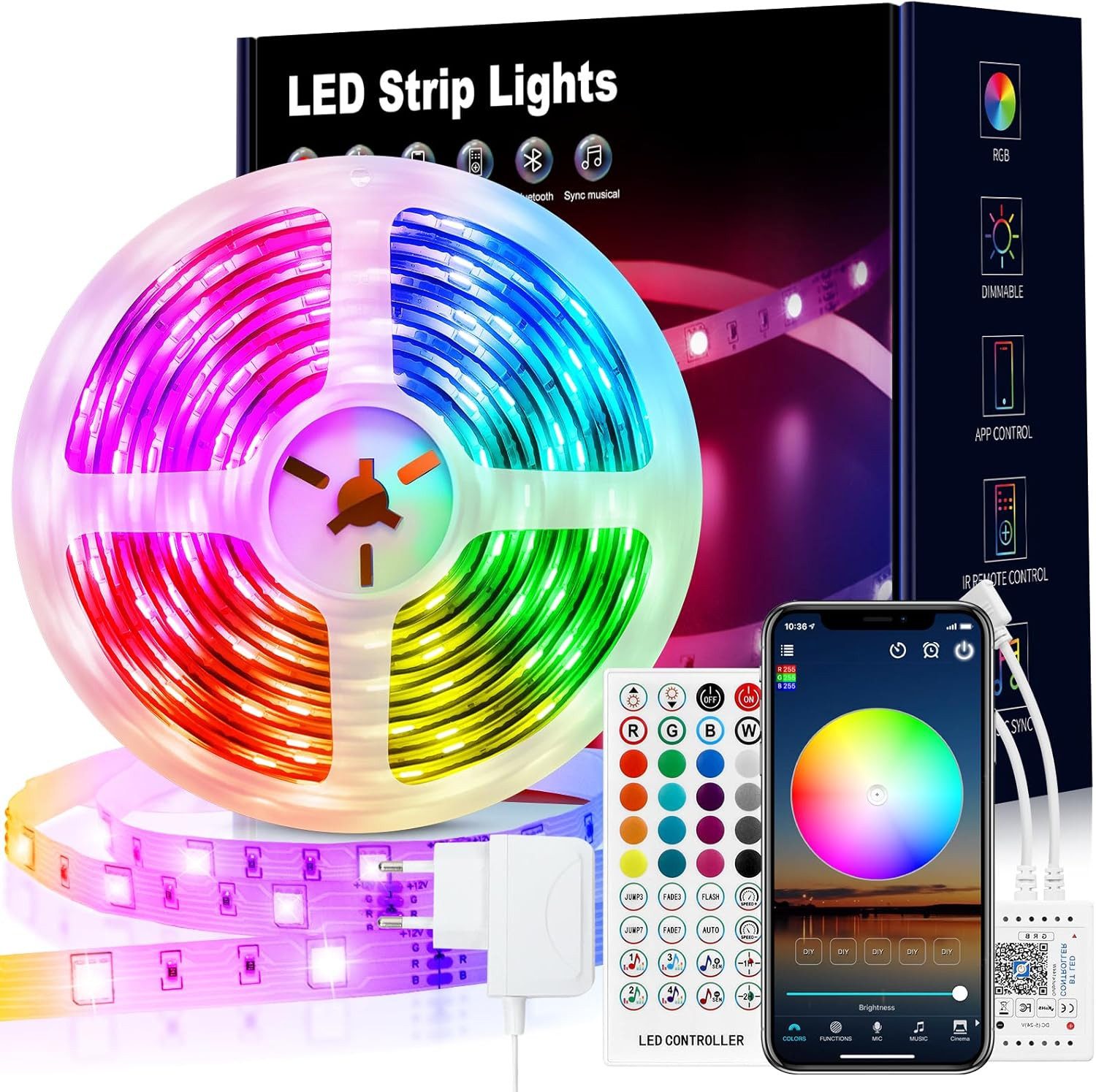 Athlix LED Lichtleiste LED Strip Streifen günstig online kaufen