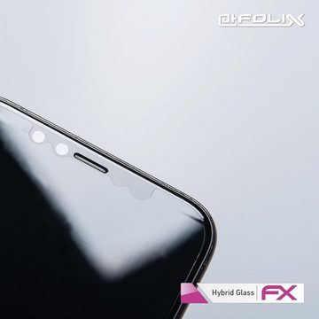 atFoliX Schutzfolie Panzerglasfolie für Apple iPhone X Front, Ultradünn und superhart