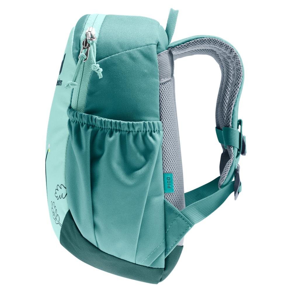 deuter Kinderrucksack Kindergarten für und Wandern 5 Pico, Freizeit, 2 Kinder ab Liter, Jahre, für glacier-dustblue