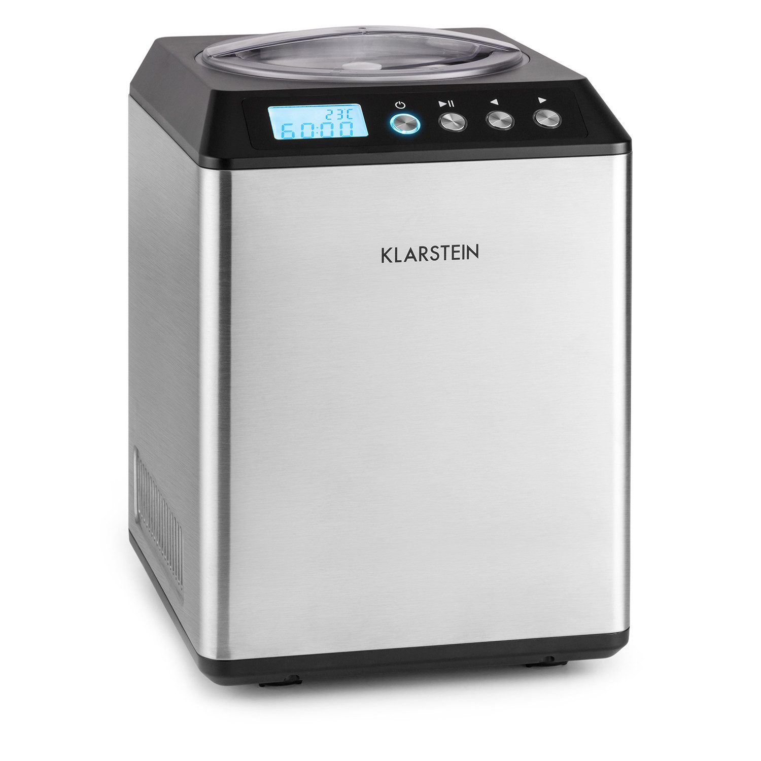 Klarstein Eismaschine Vanilly Sky Family, 2.5 l, 180 W, Speiseeismaschine